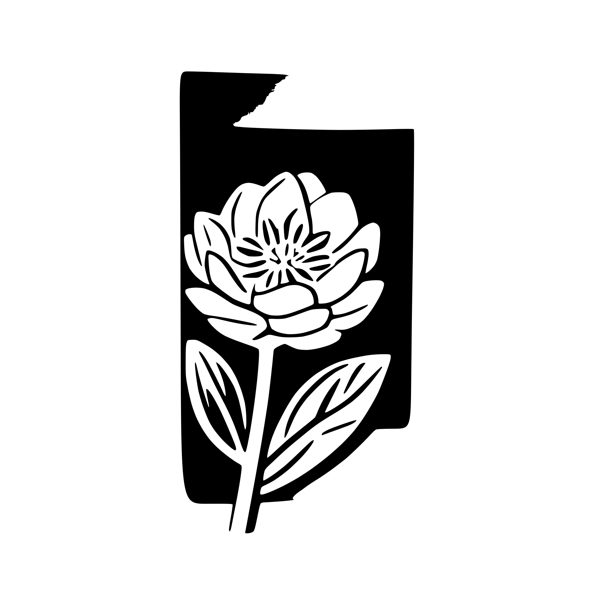 AI-generated SVG of a Create a background tile that is predominantly whitespace. Subtly incorporate a nature-inspired shape that represents nature vitality. Less is more. Consider Fibonacci or the flower of life.