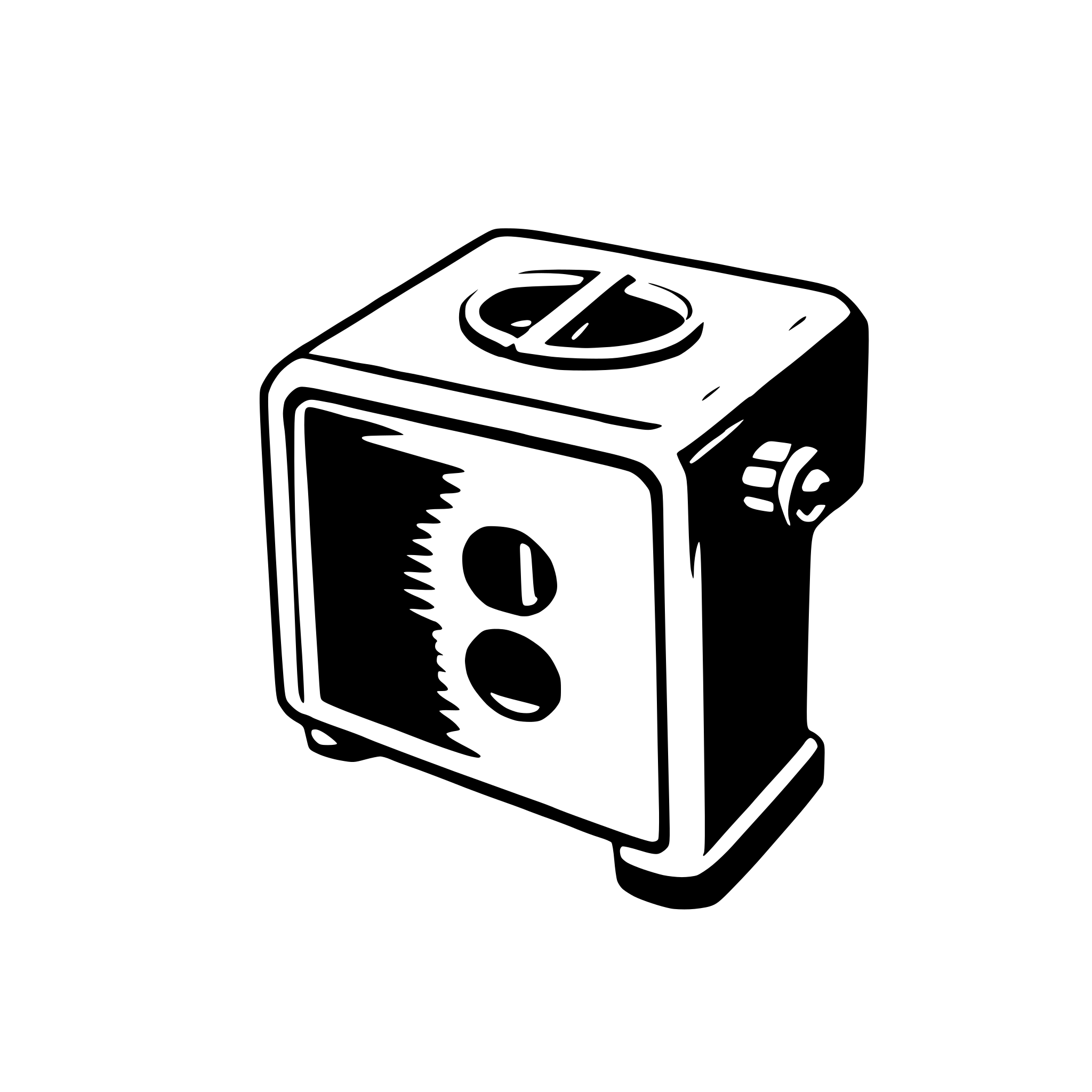 AI-generated SVG of 'cufflink'