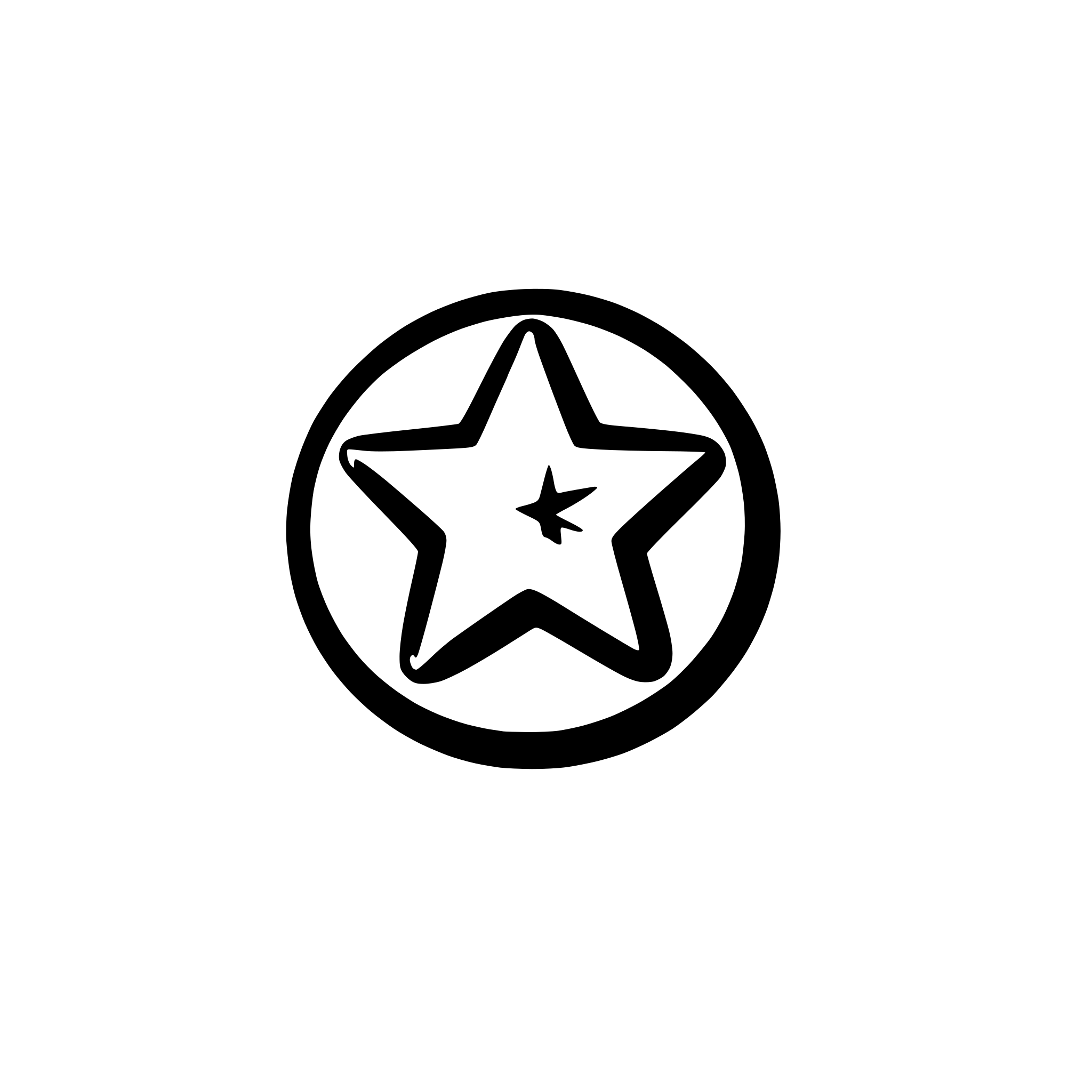 AI-generated SVG of a simple the star logo ico svg