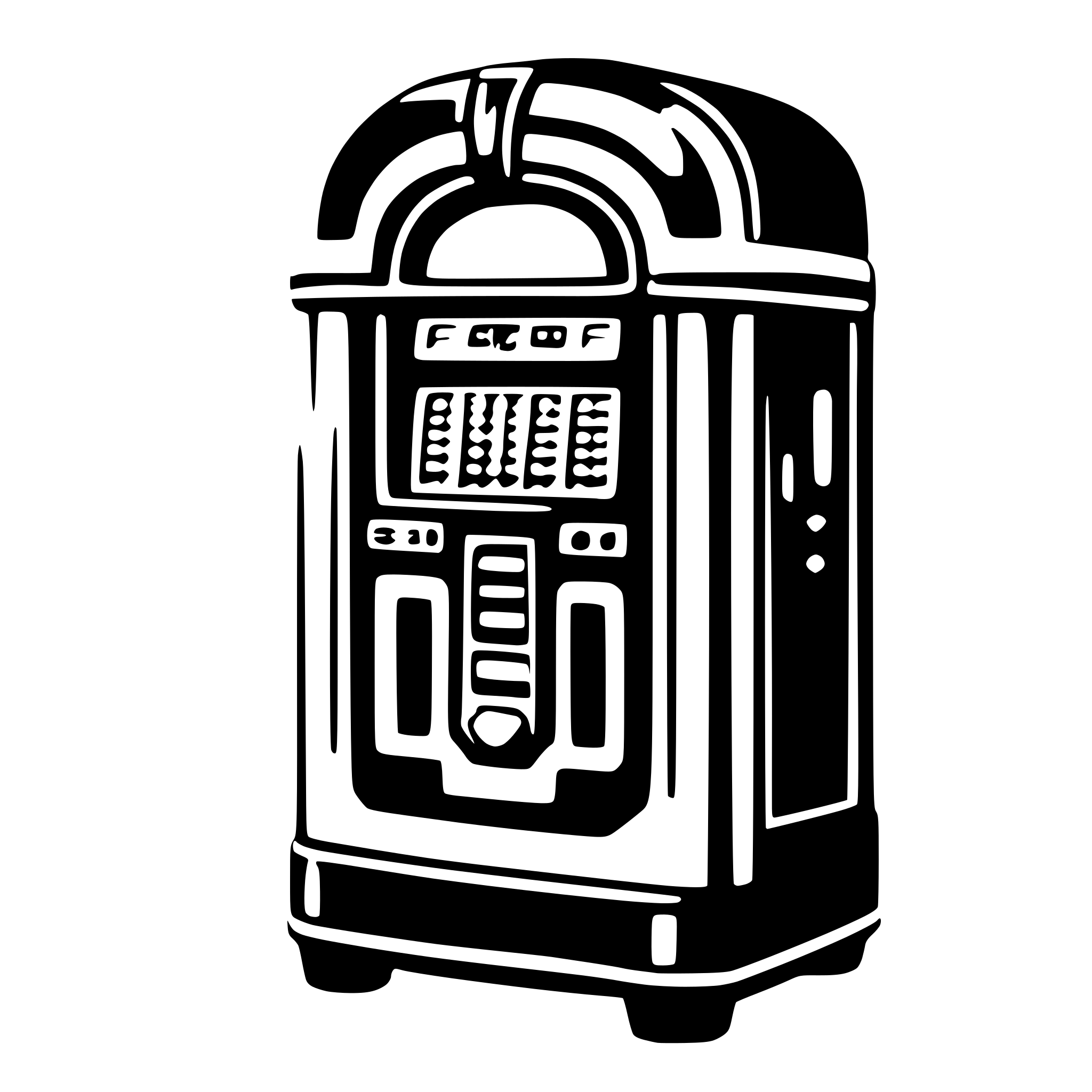 AI-generated SVG of 'jukebox'