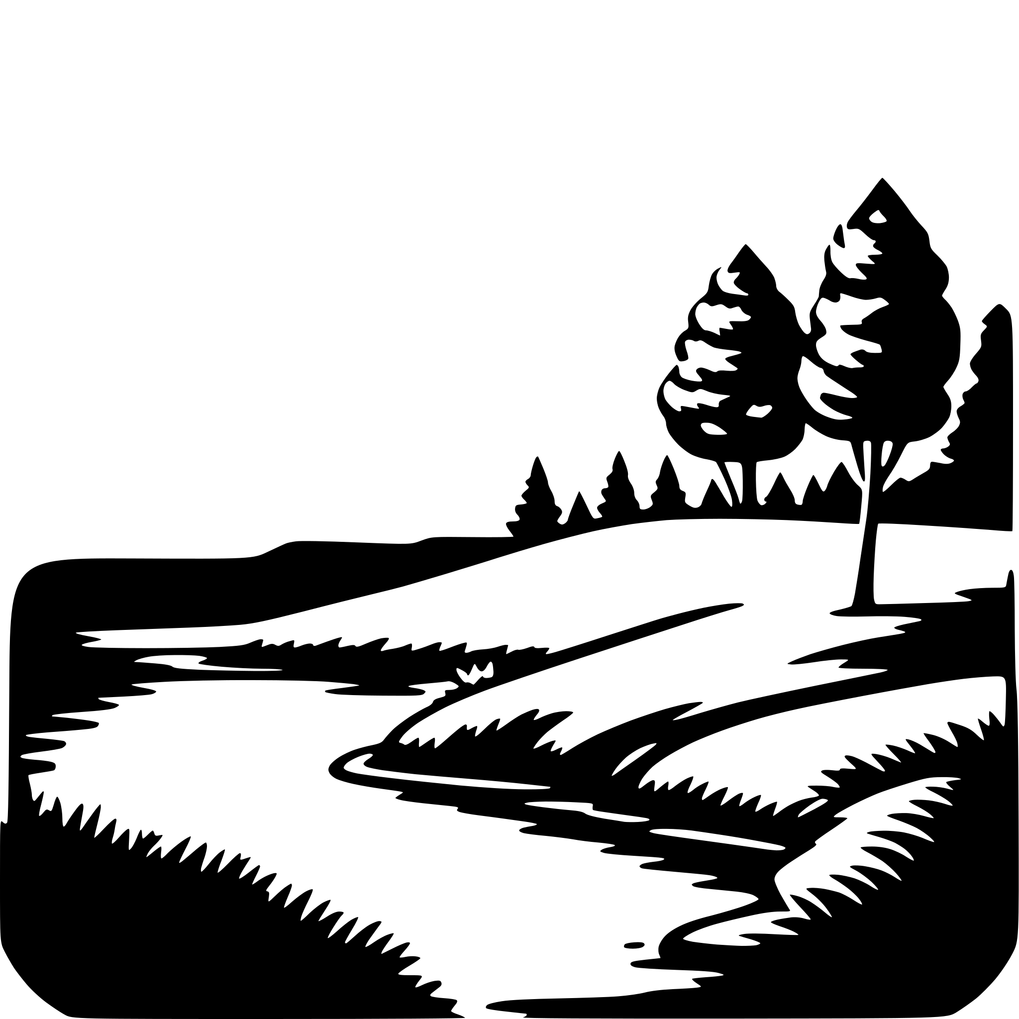 AI-generated SVG of 'nature's tranquility'