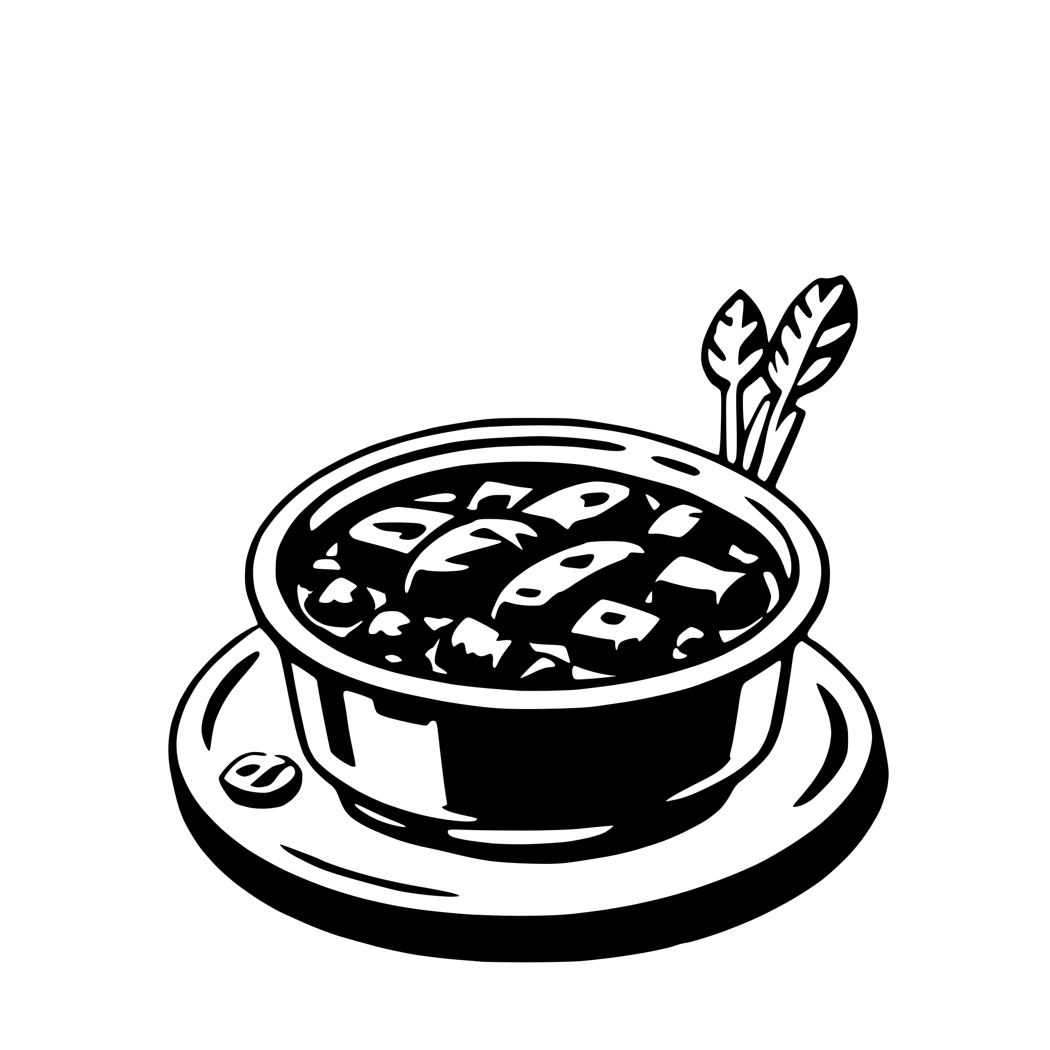 AI-generated SVG of 'stew'