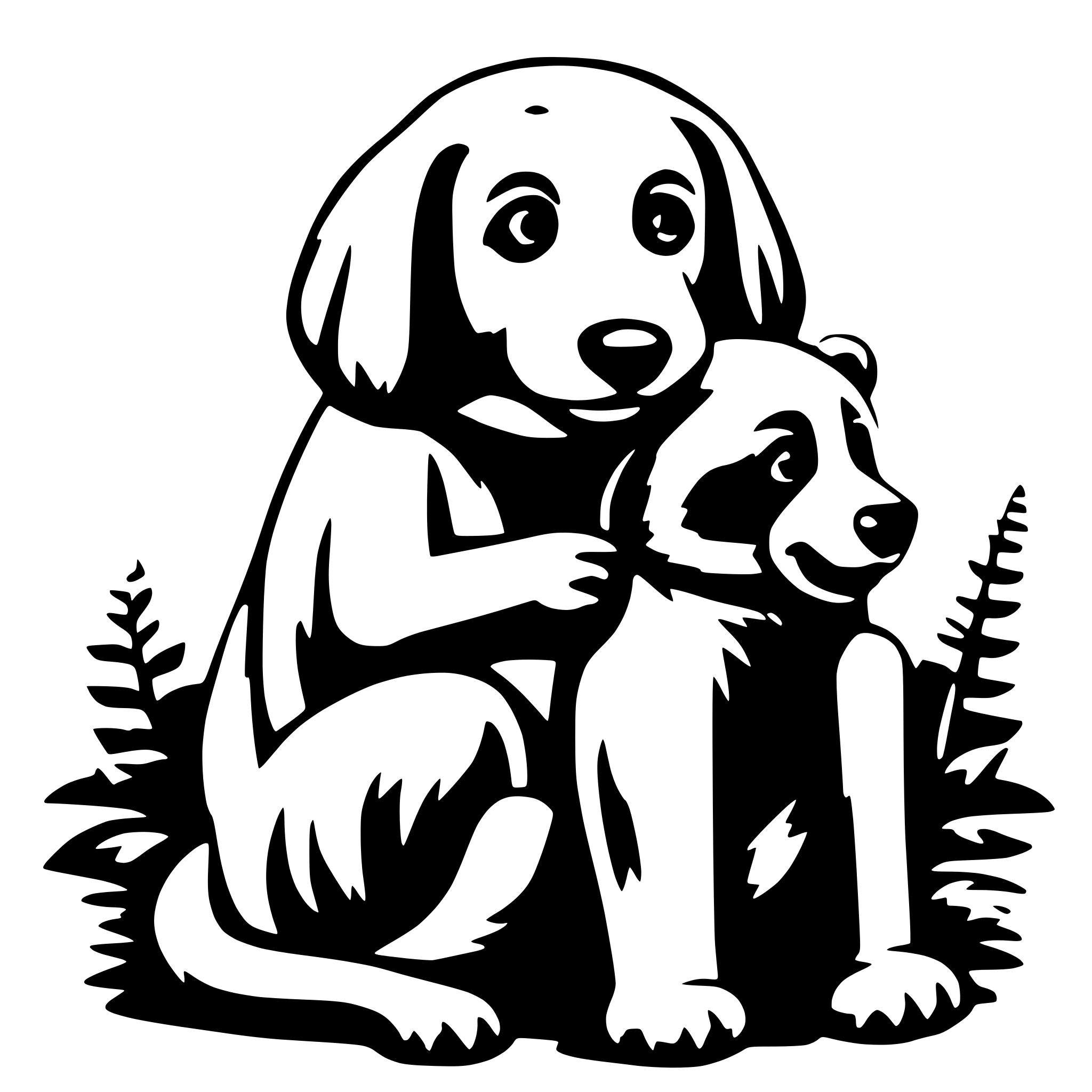 AI-generated SVG of 'Cuddly Creature Chronicles'
