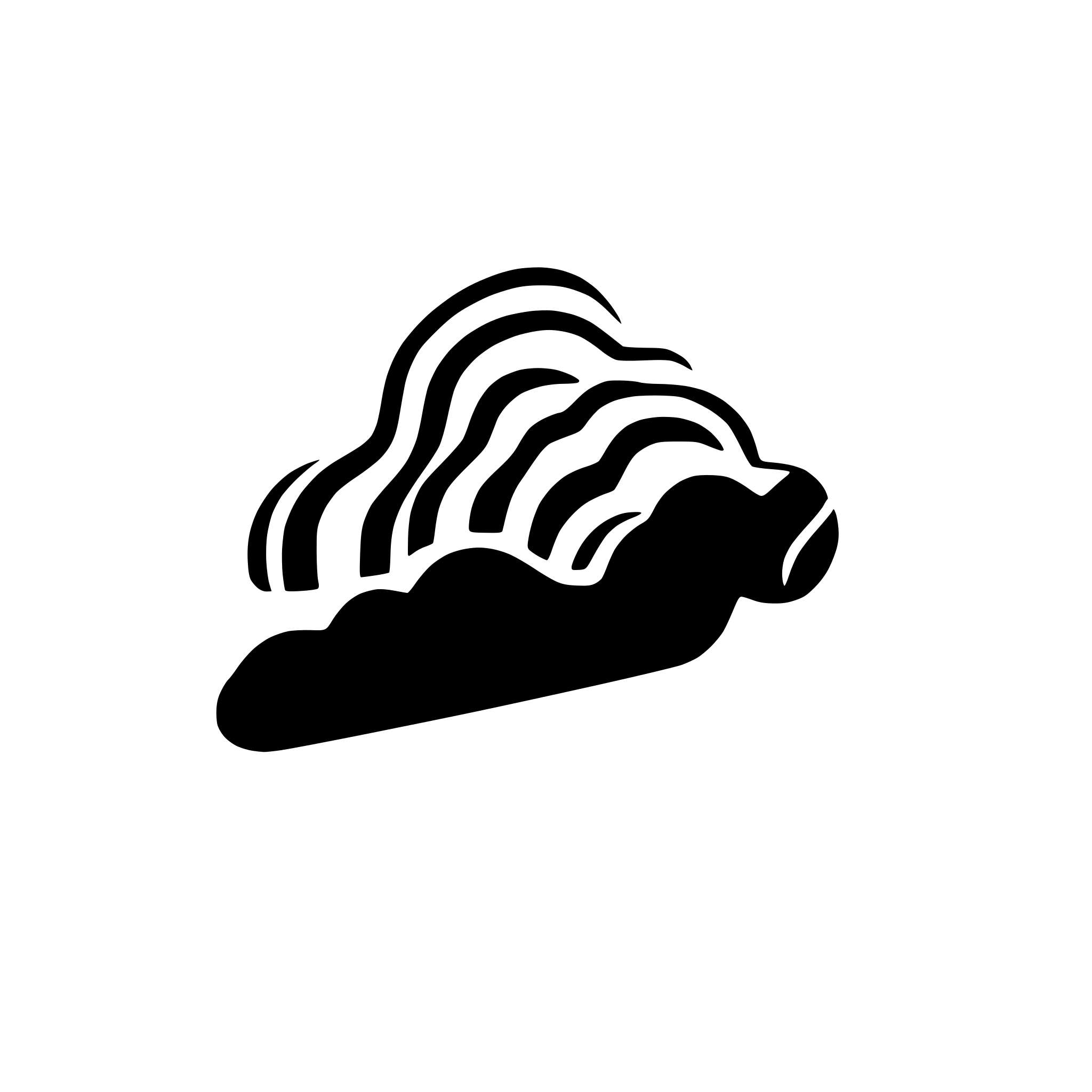 AI-generated SVG of 'big cloud'