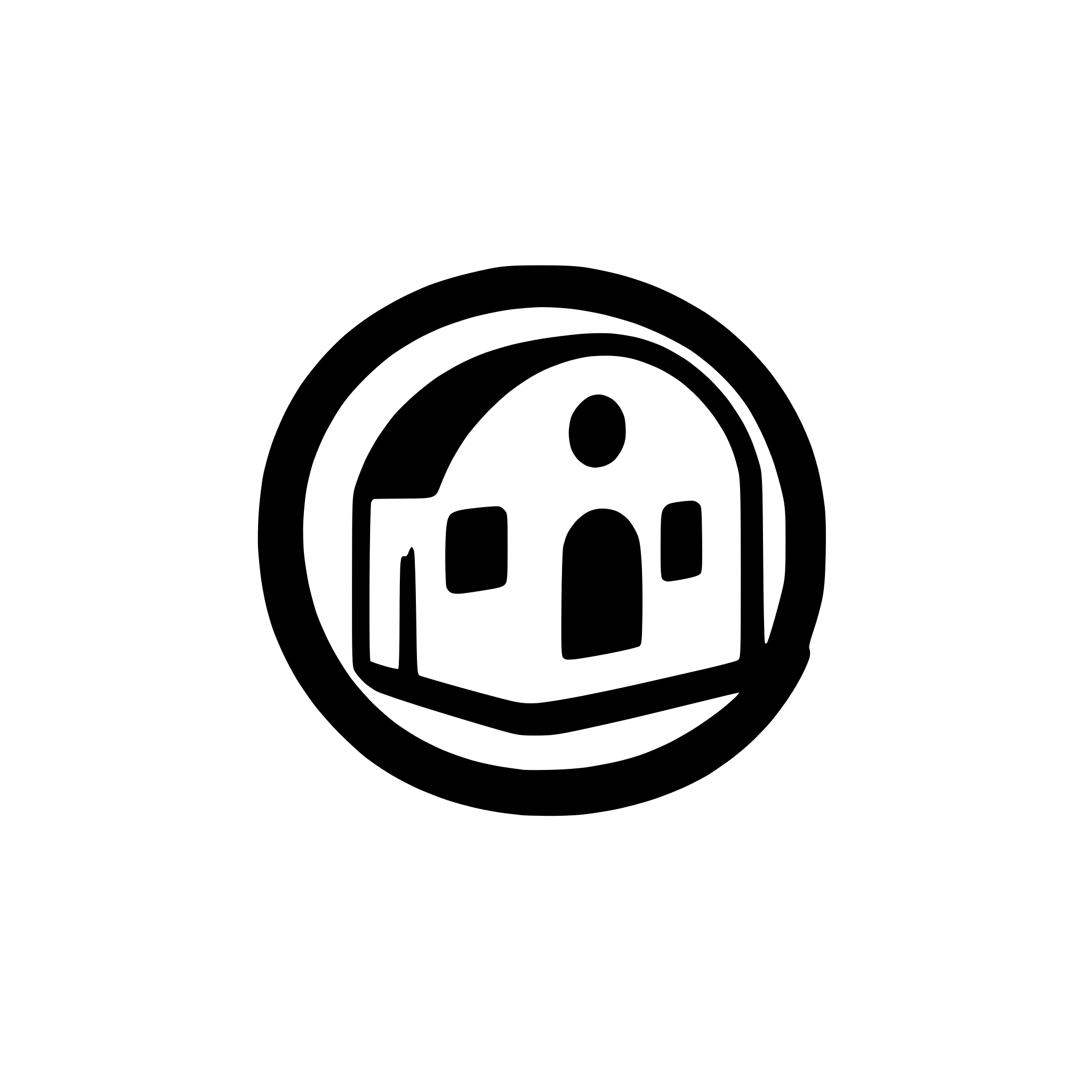 AI-generated SVG of a Rounded stroke hiuse icon