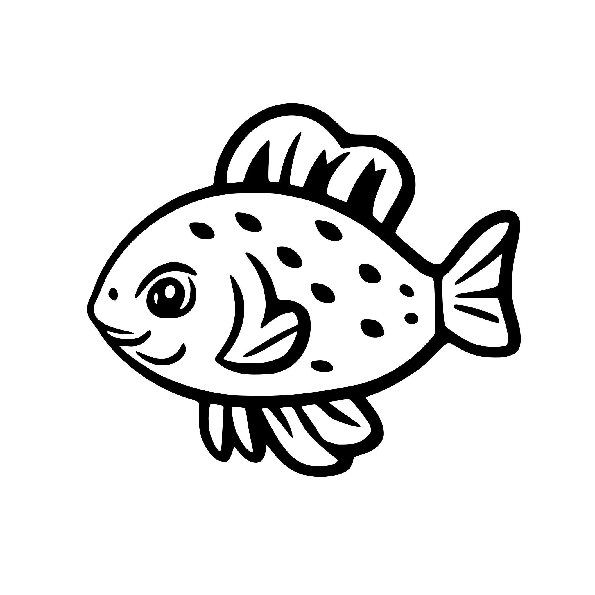 AI-generated SVG of 'aquarium fish'