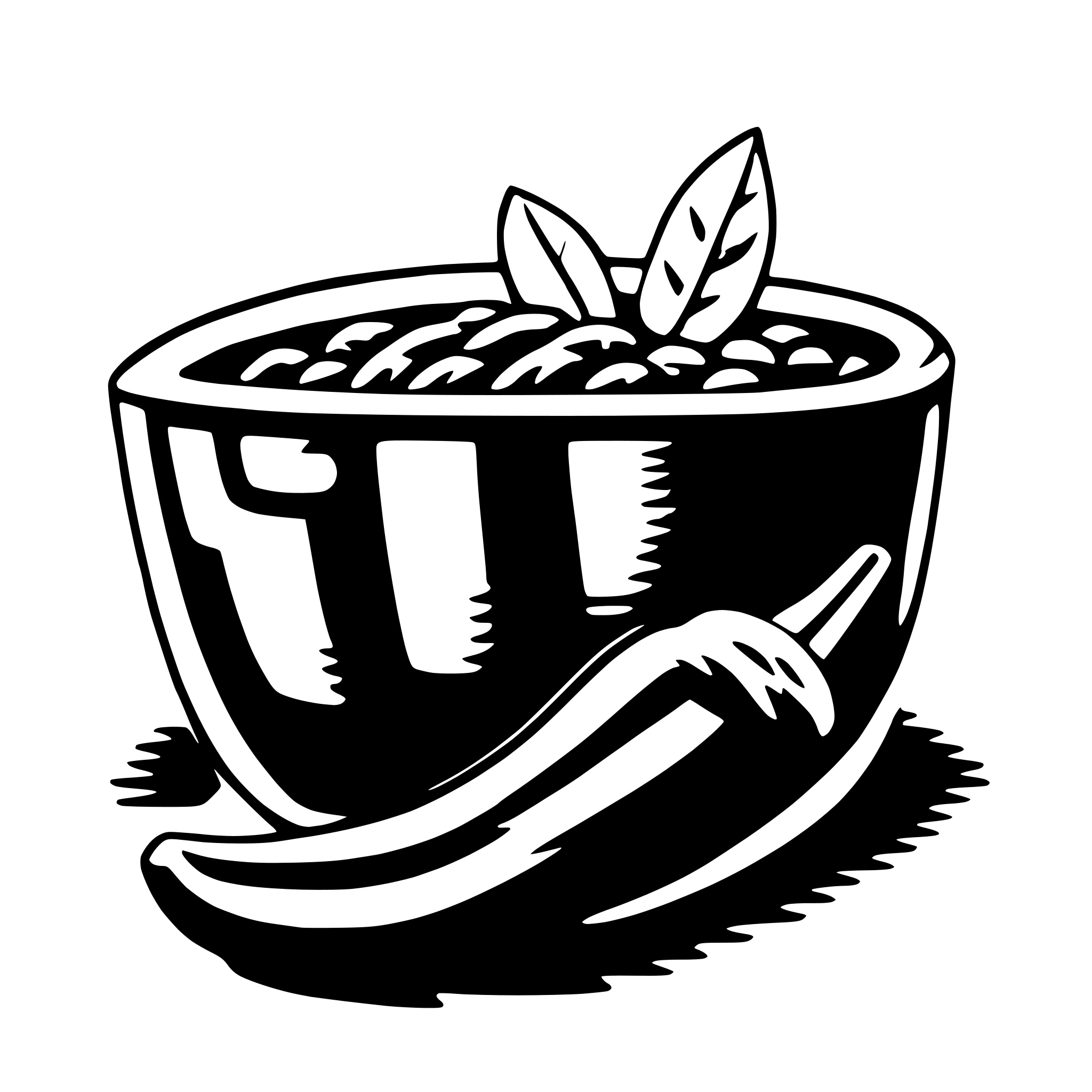 AI-generated SVG of 'chili'