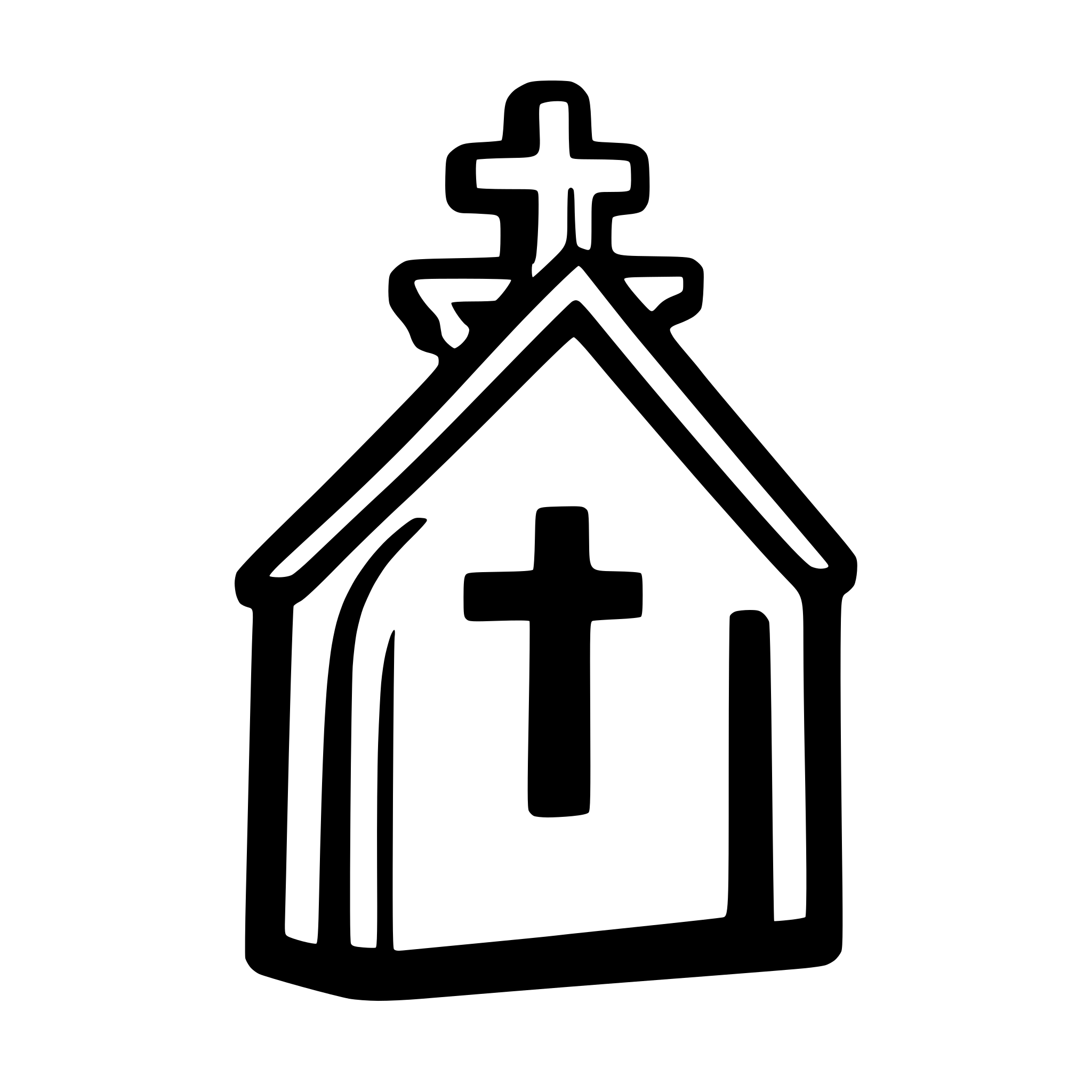 AI-generated SVG of 'Church Icon'