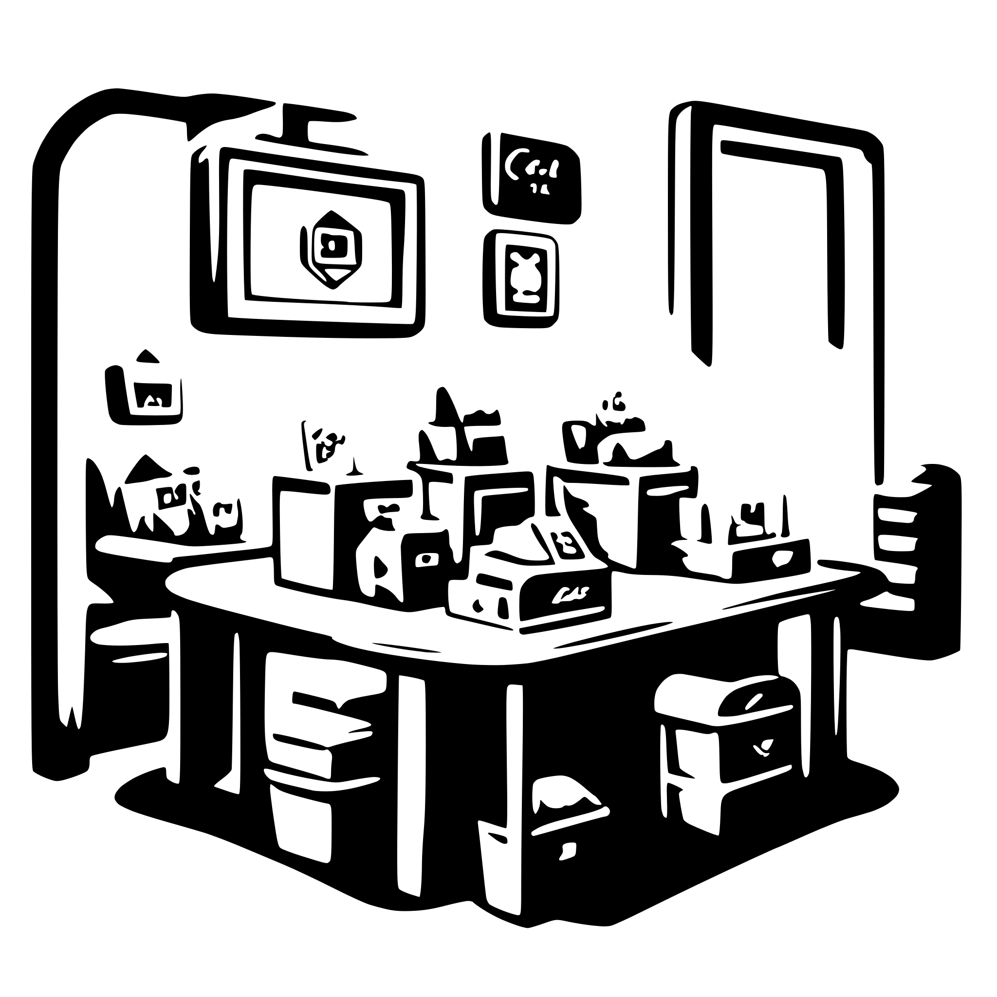 AI-generated SVG of 'Card Shop'