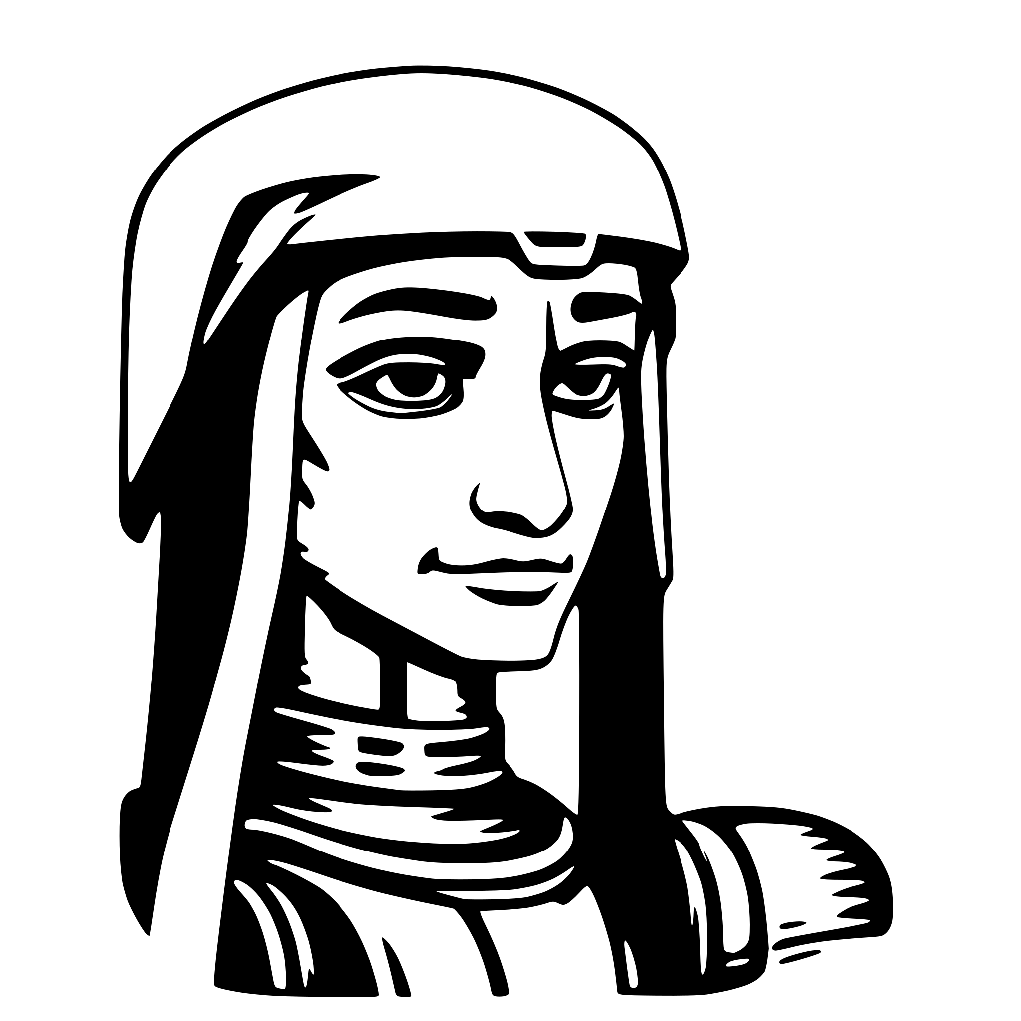 AI-generated SVG of 'avatar robot oman'
