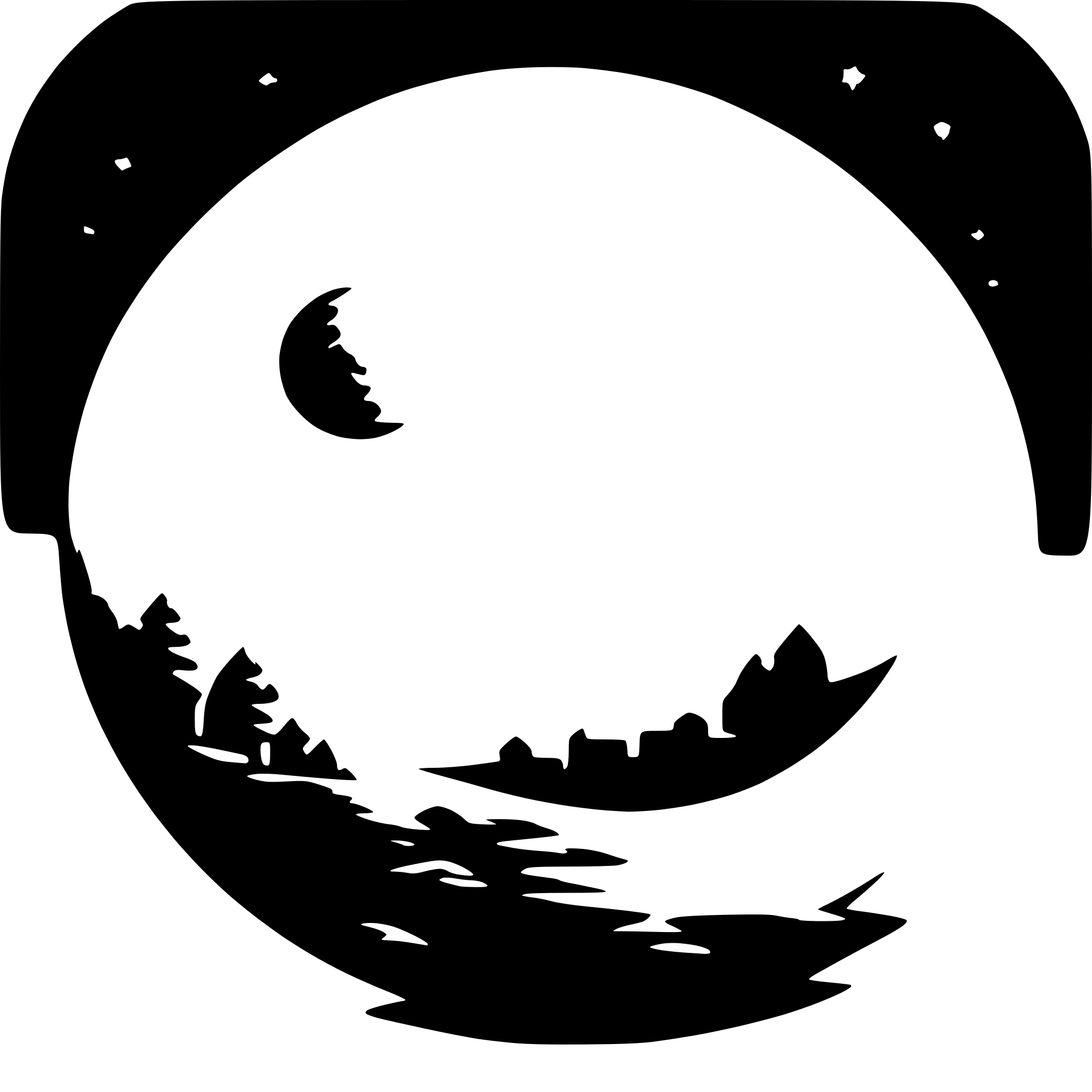 AI-generated SVG of 'mond'