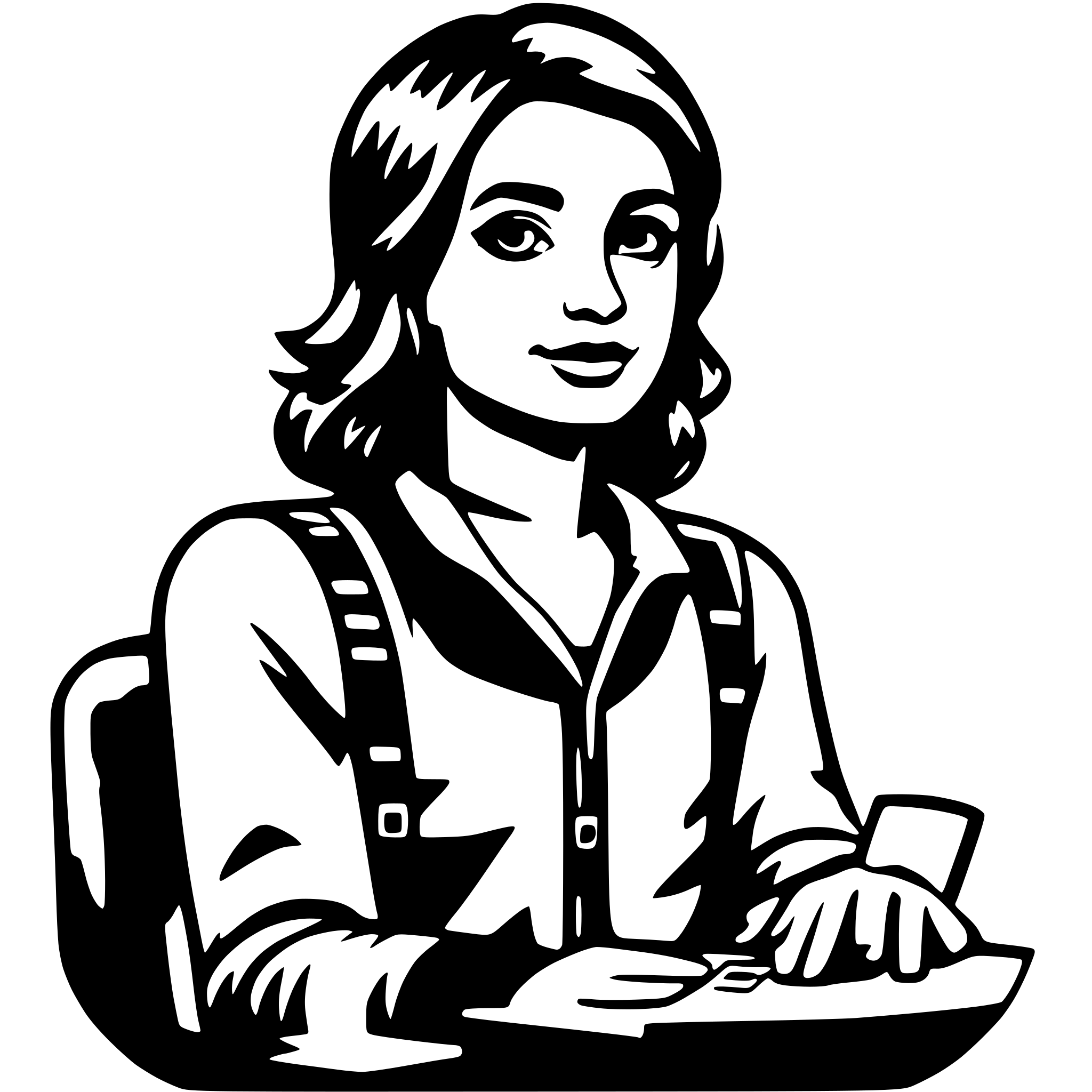 AI-generated SVG of 'software developer'