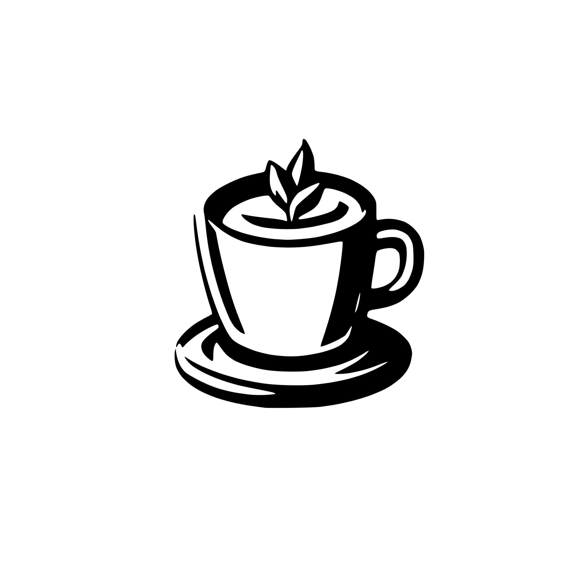 AI-generated SVG of 'coffee'