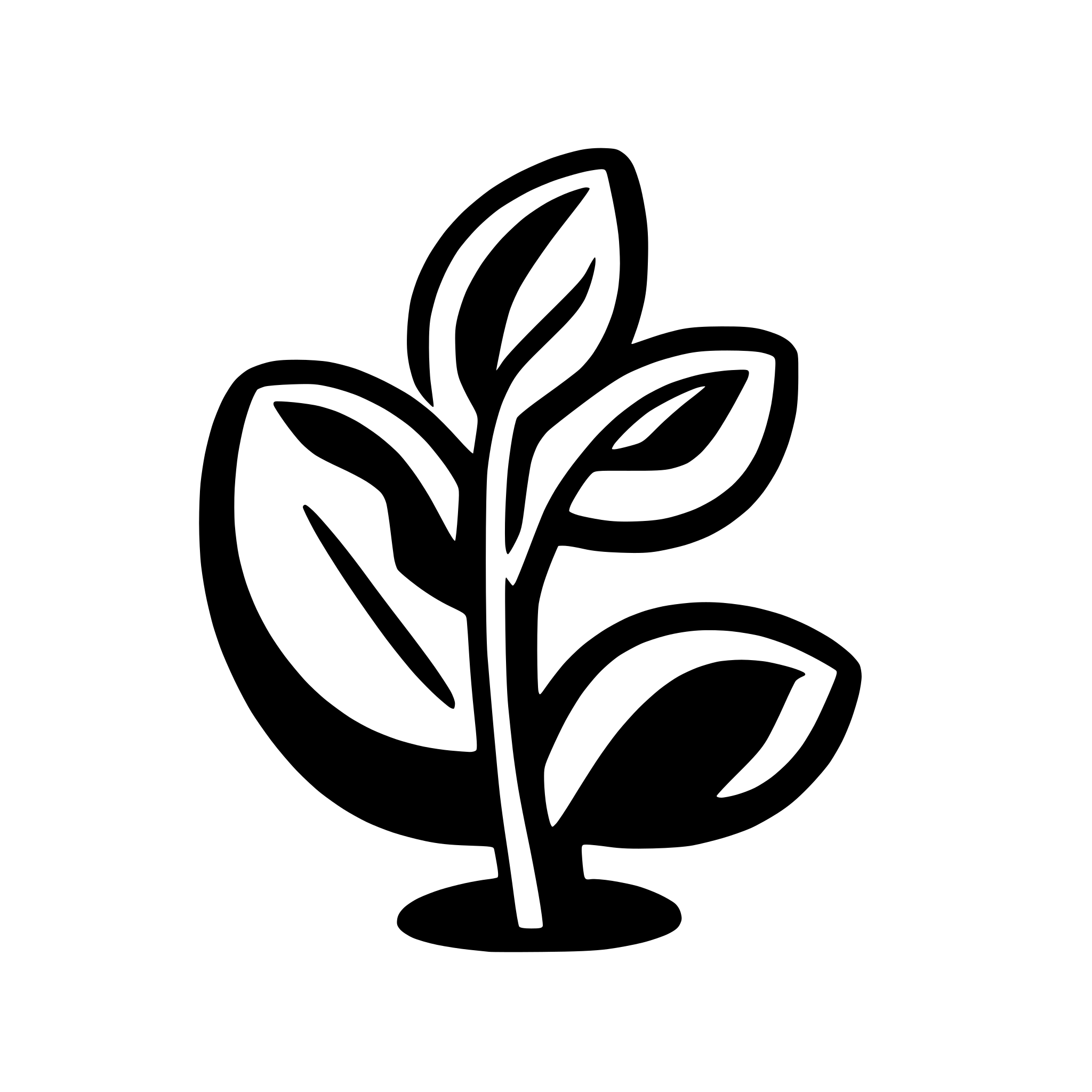 AI-generated SVG of a A simple outline of a blueberry plant with a blueberry