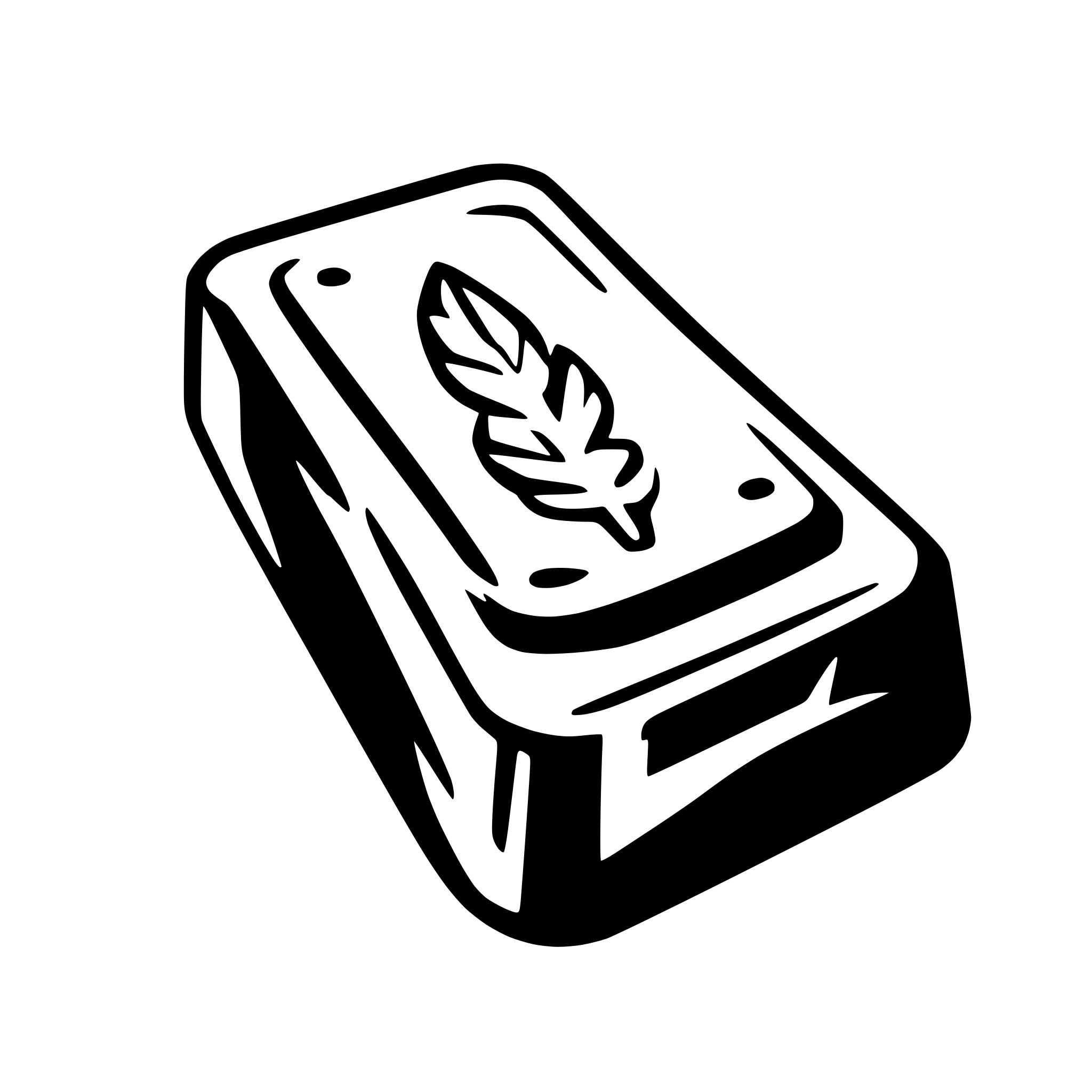 AI-generated SVG of a perspective view of bronze ingot