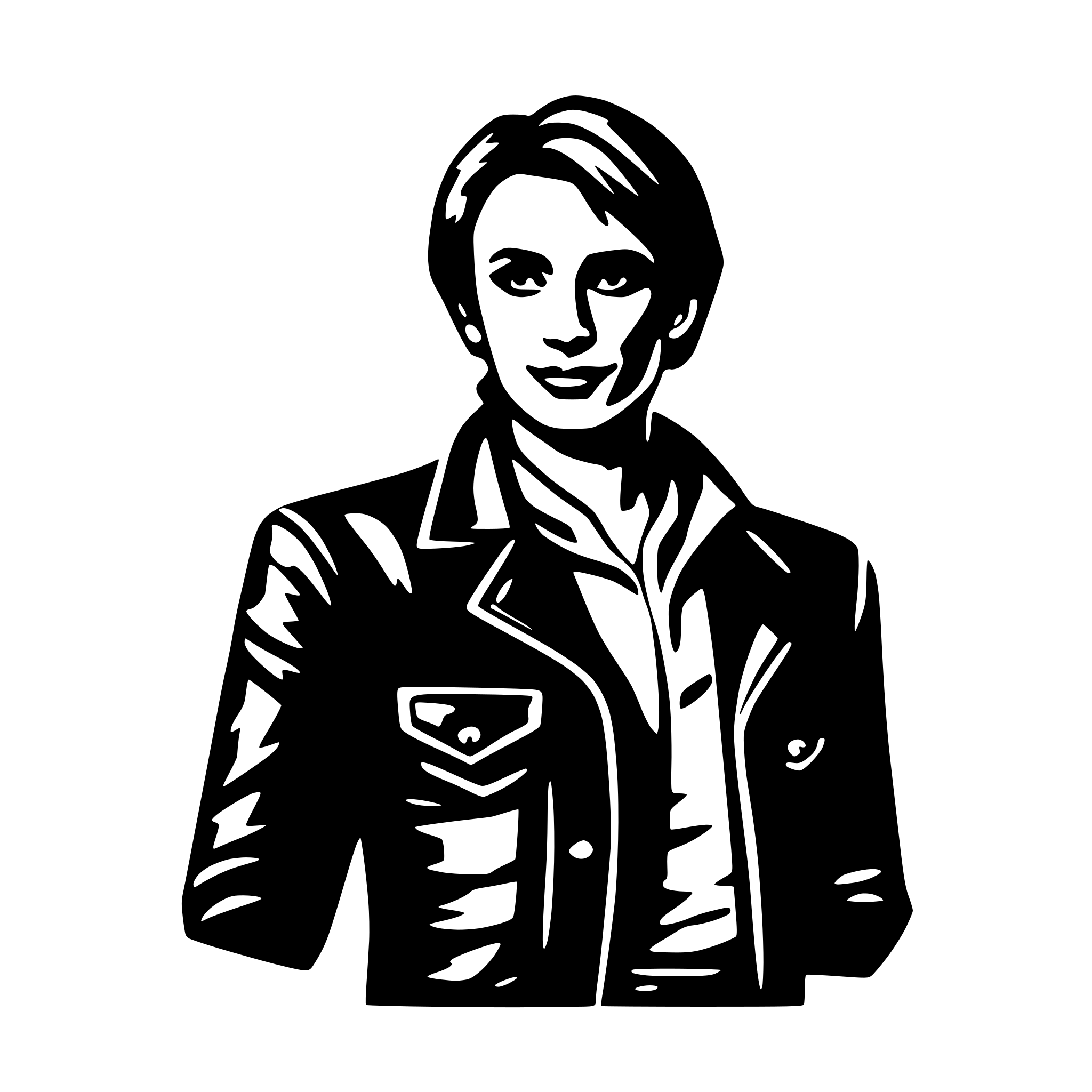 AI-generated SVG of 'JD'
