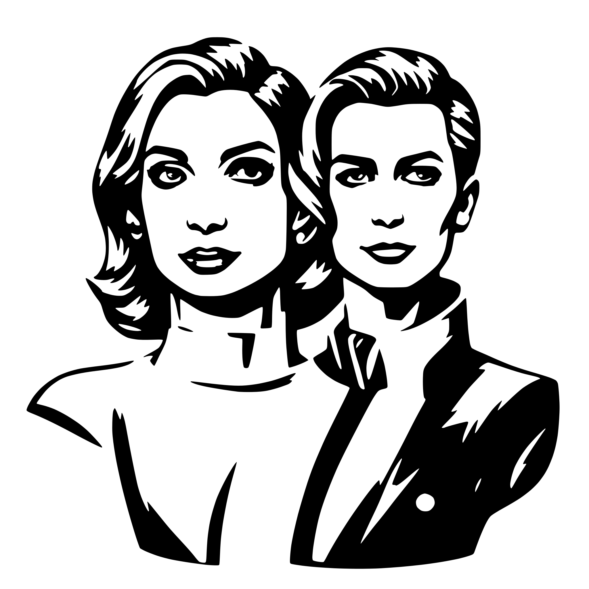 AI-generated SVG of 'celebrities'