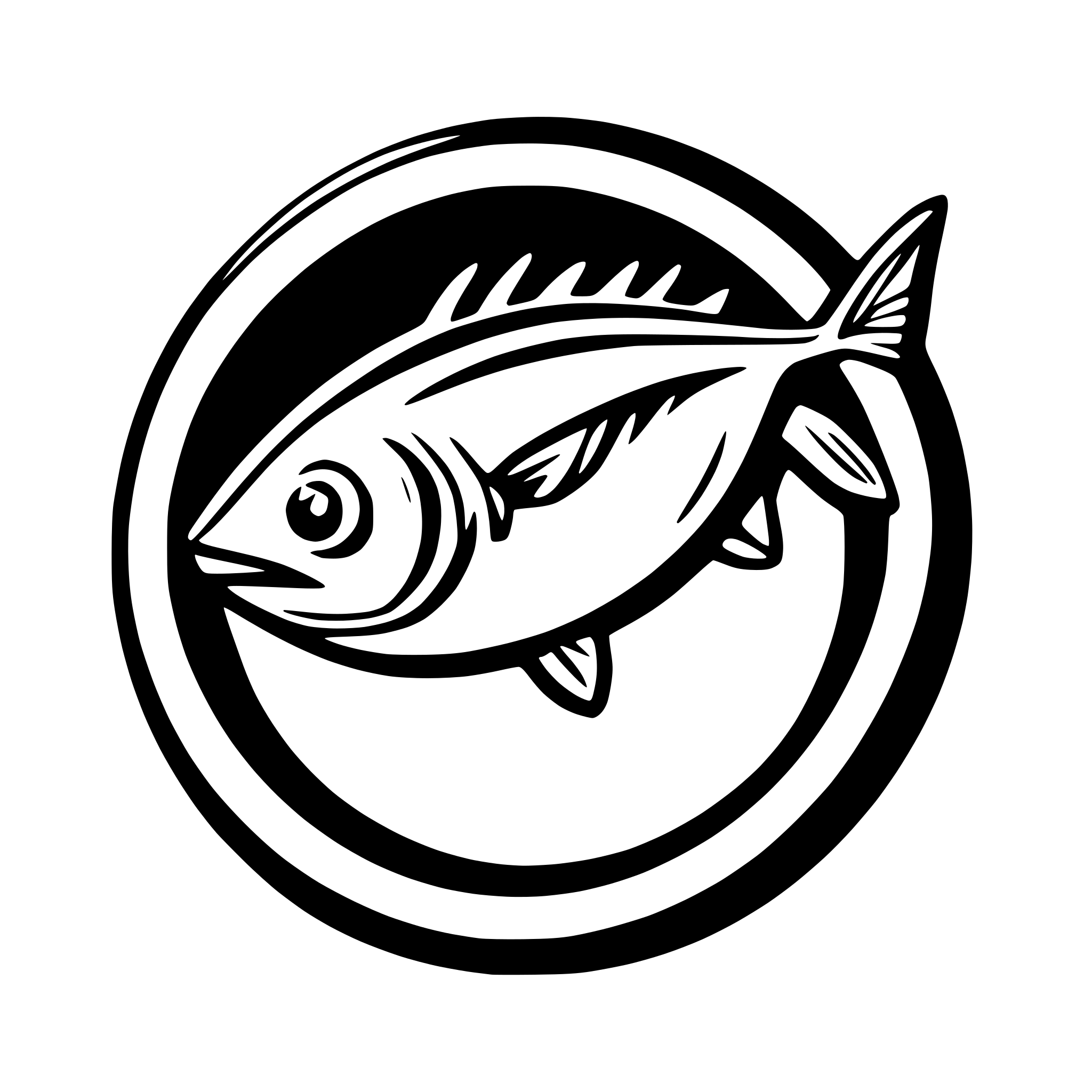 AI-generated SVG of a tuna
