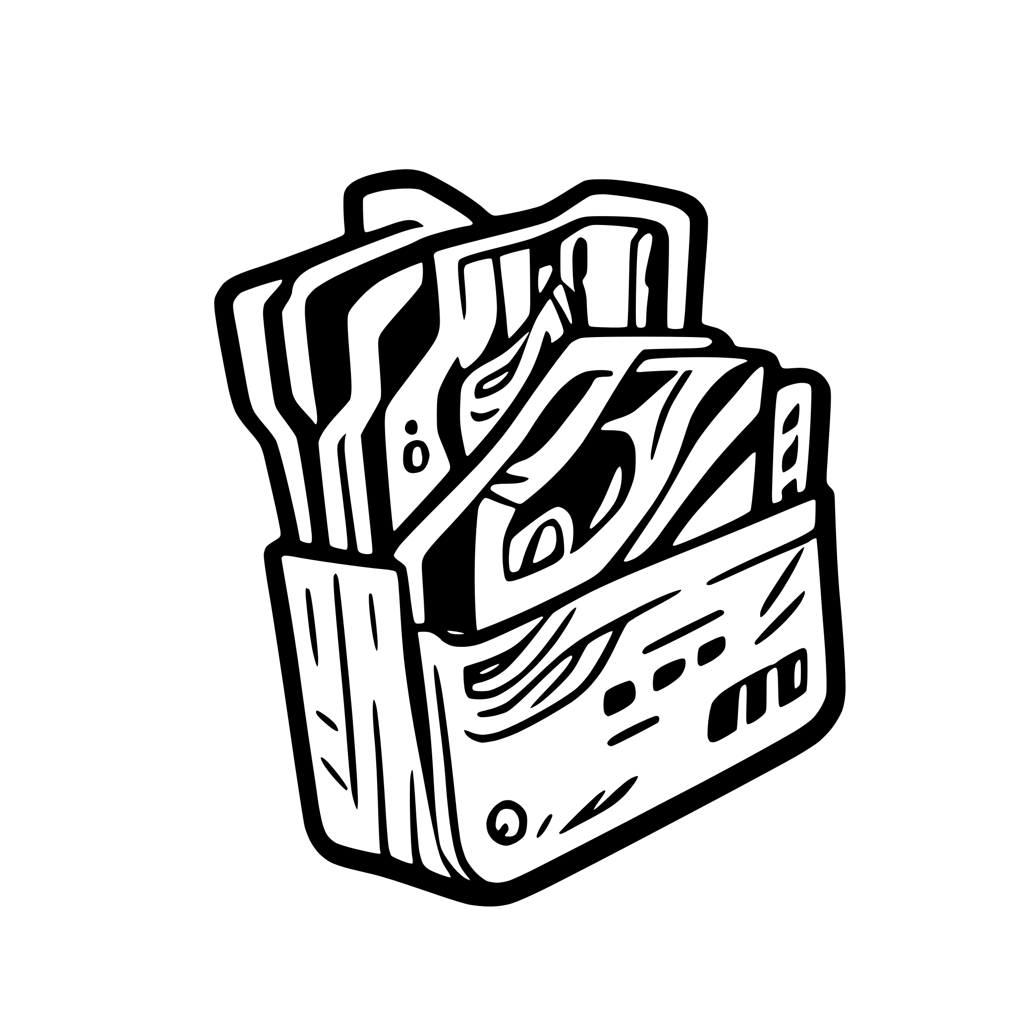 AI-generated SVG of a Online Money Transaction