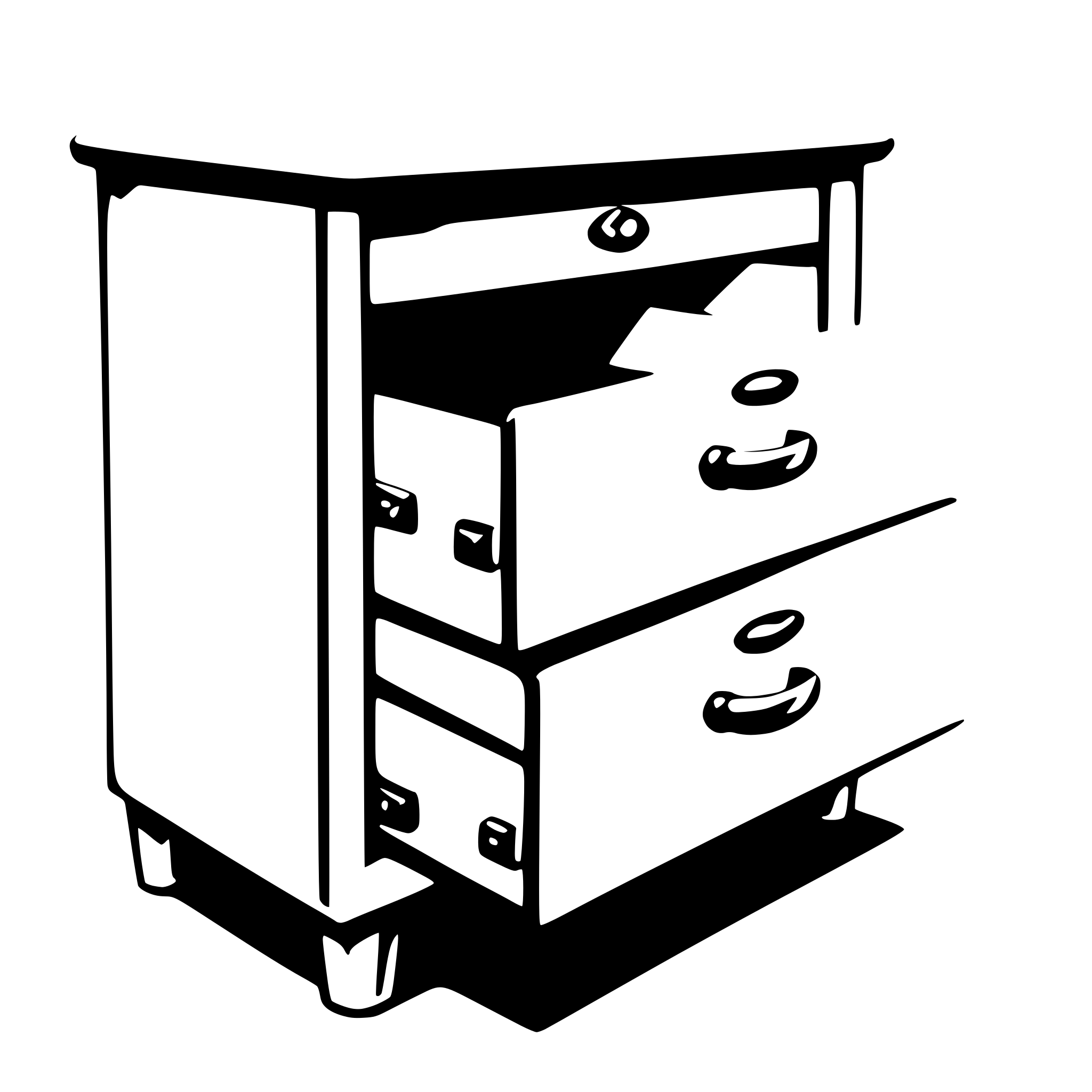AI-generated SVG of a drawer
