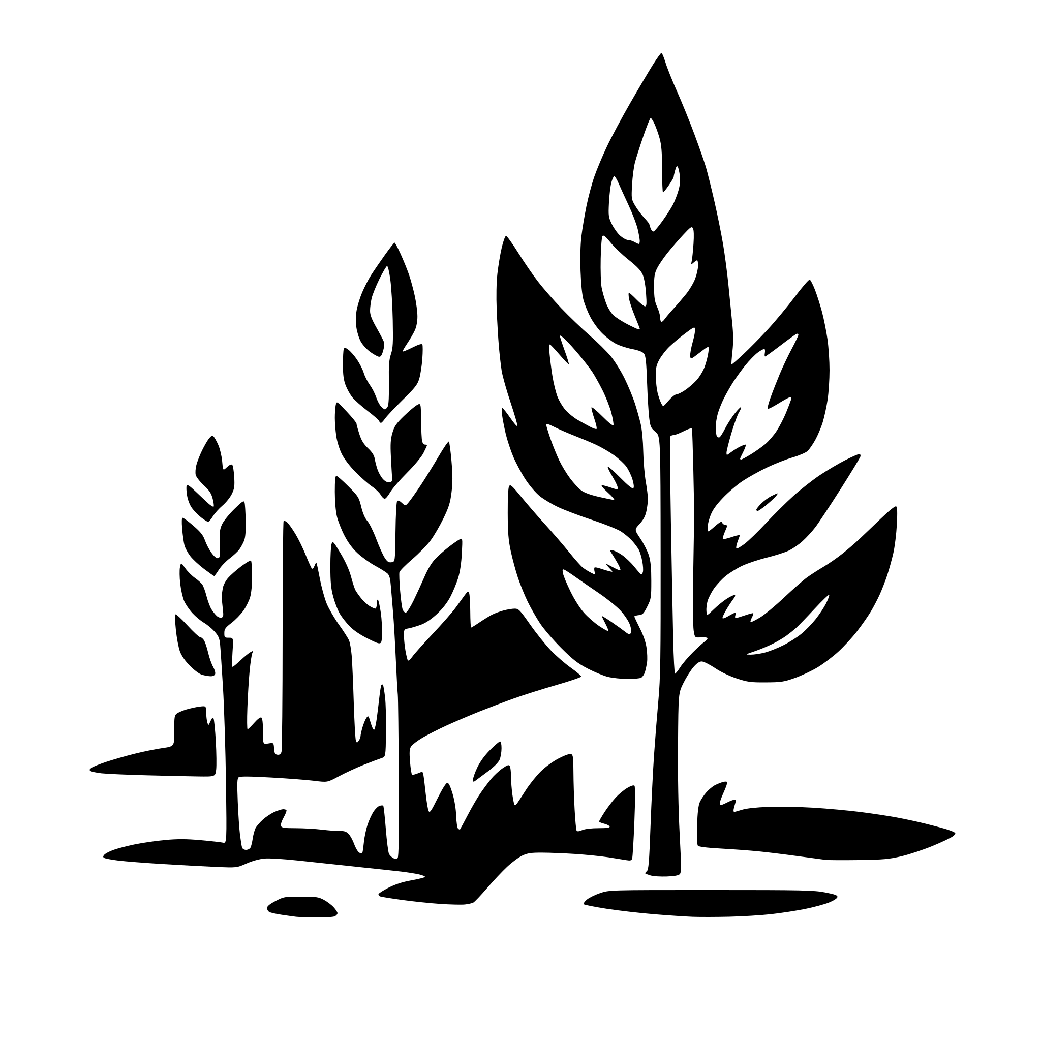 AI-generated SVG of a wheat