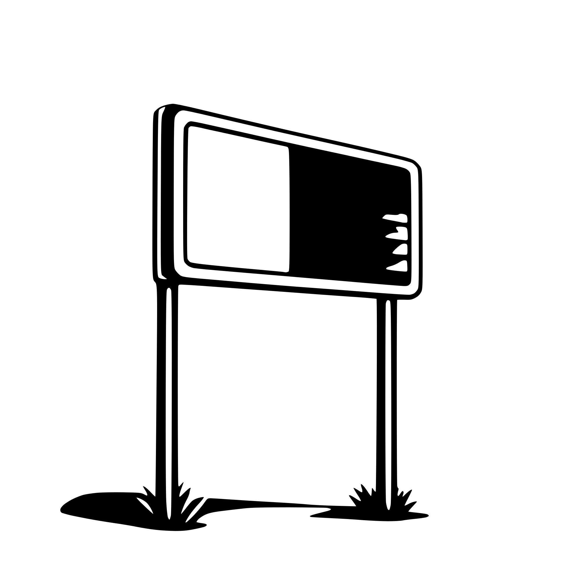AI-generated SVG of 'billboard'