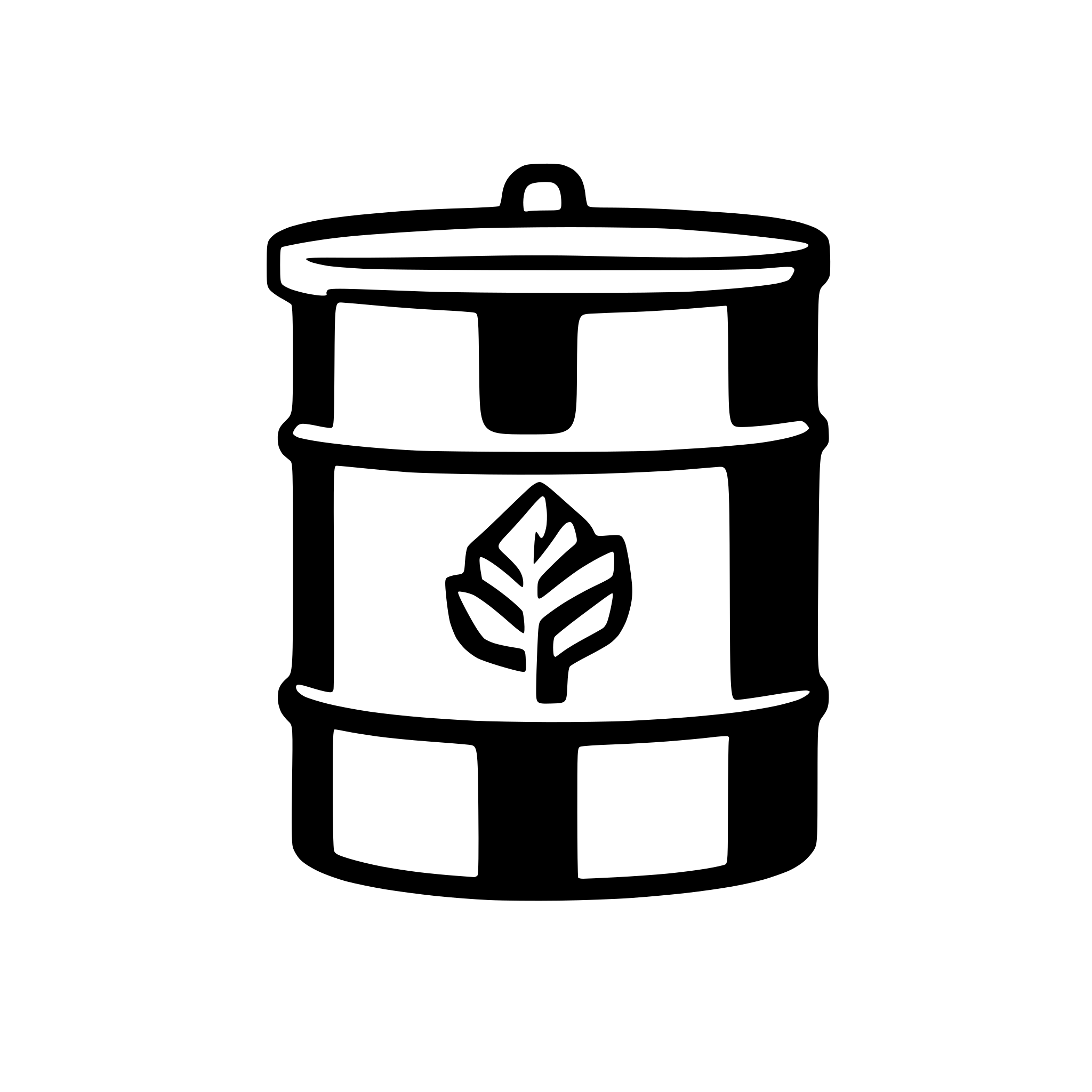 AI-generated SVG of a Draw an SVG icon of  fuel drum for a website selling petroleum products