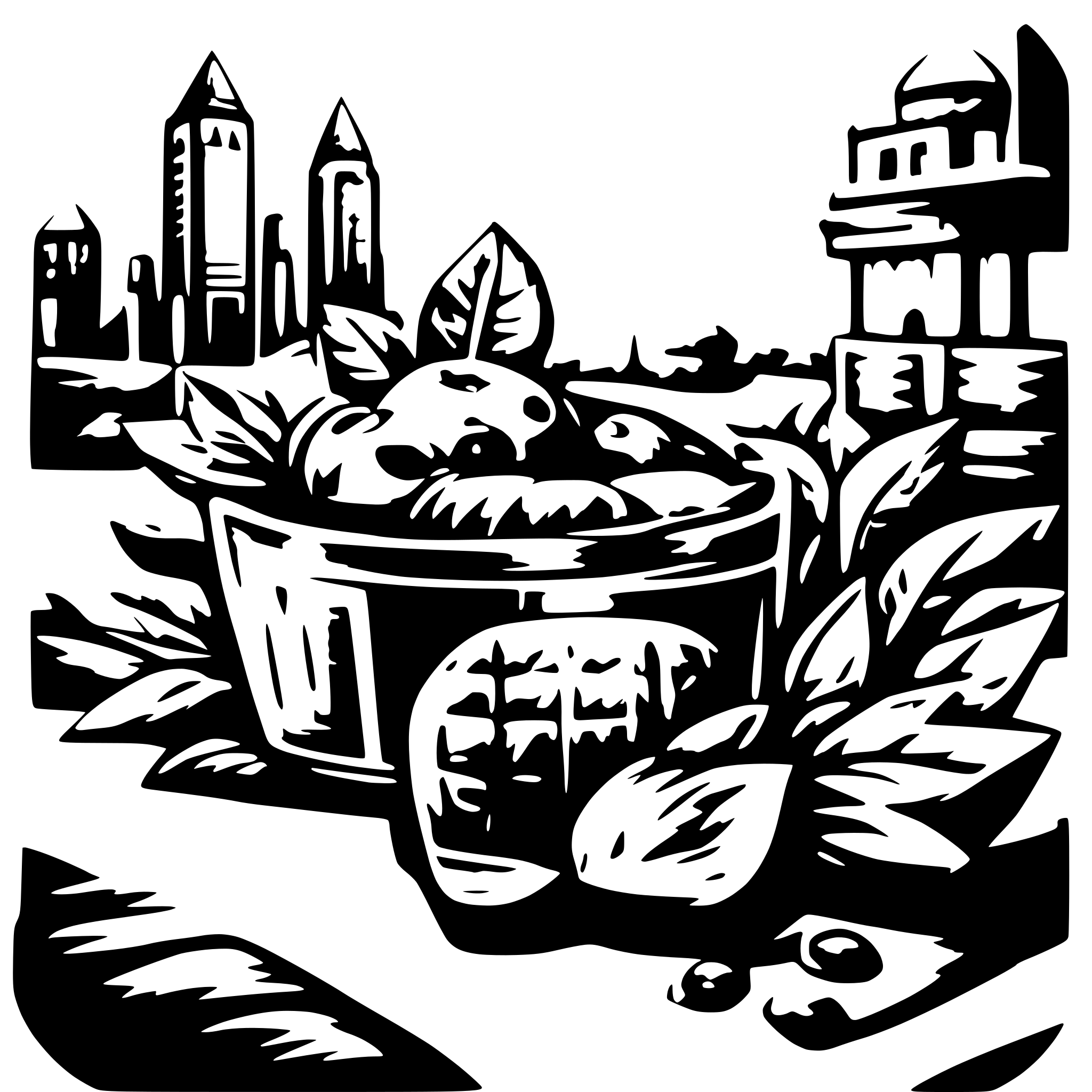 AI-generated SVG of a BANSHY