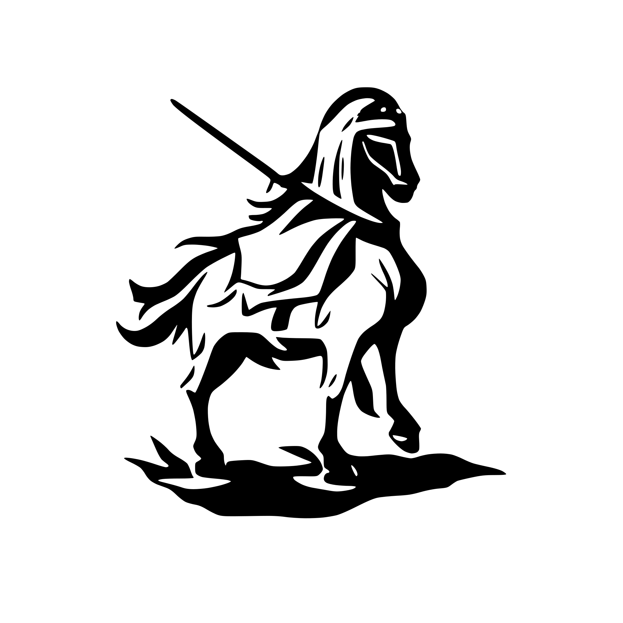 AI-generated SVG of 'Pashtun Warrior'