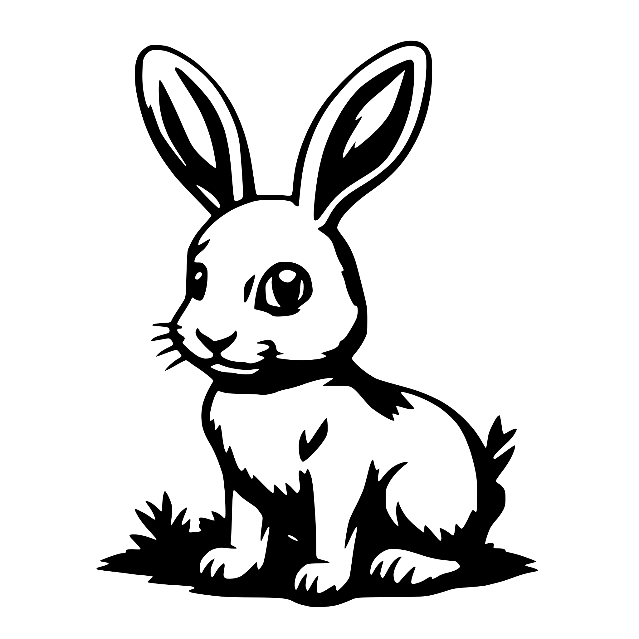 AI-generated SVG of 'Rabit review code'