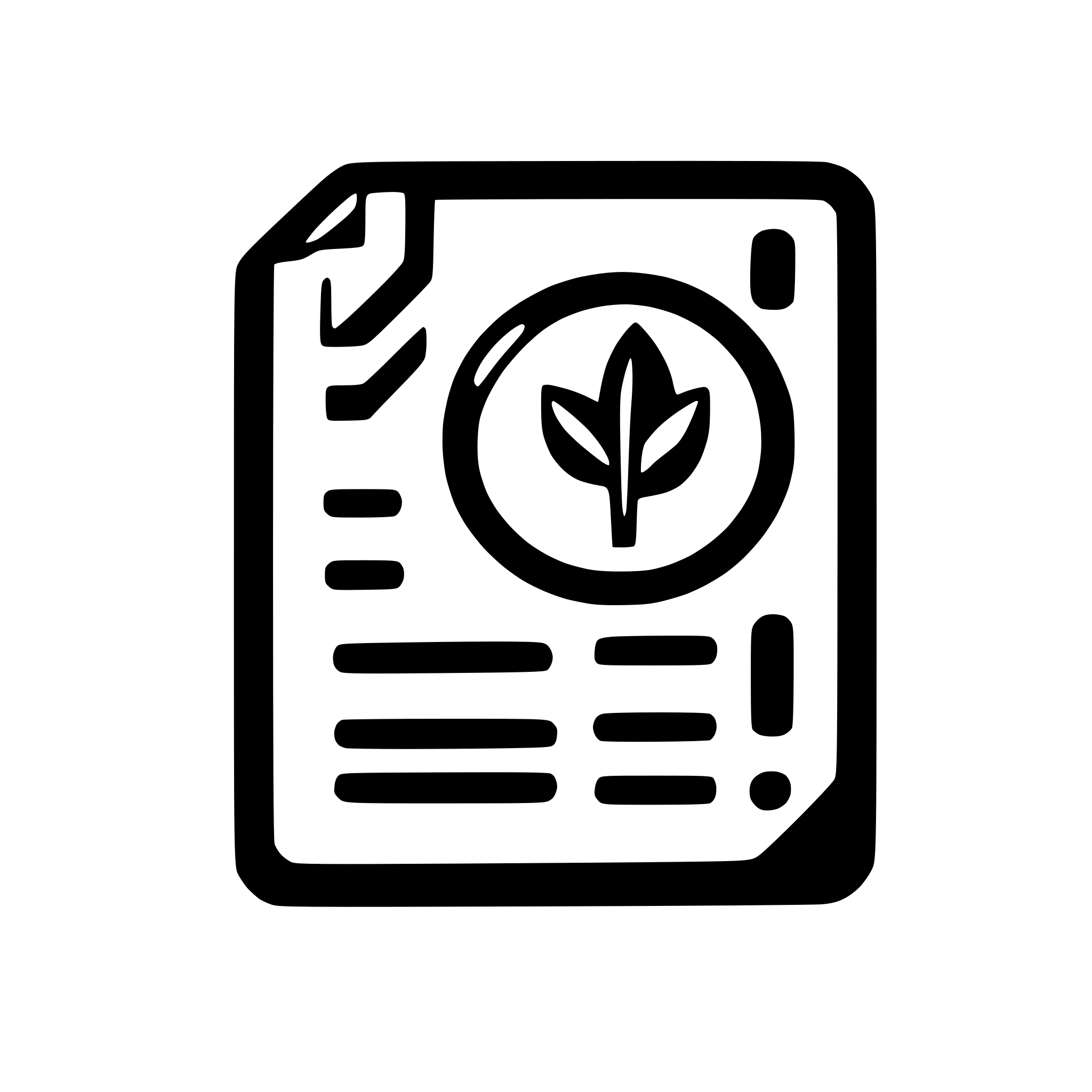 AI-generated SVG of a Generated icon CPF document