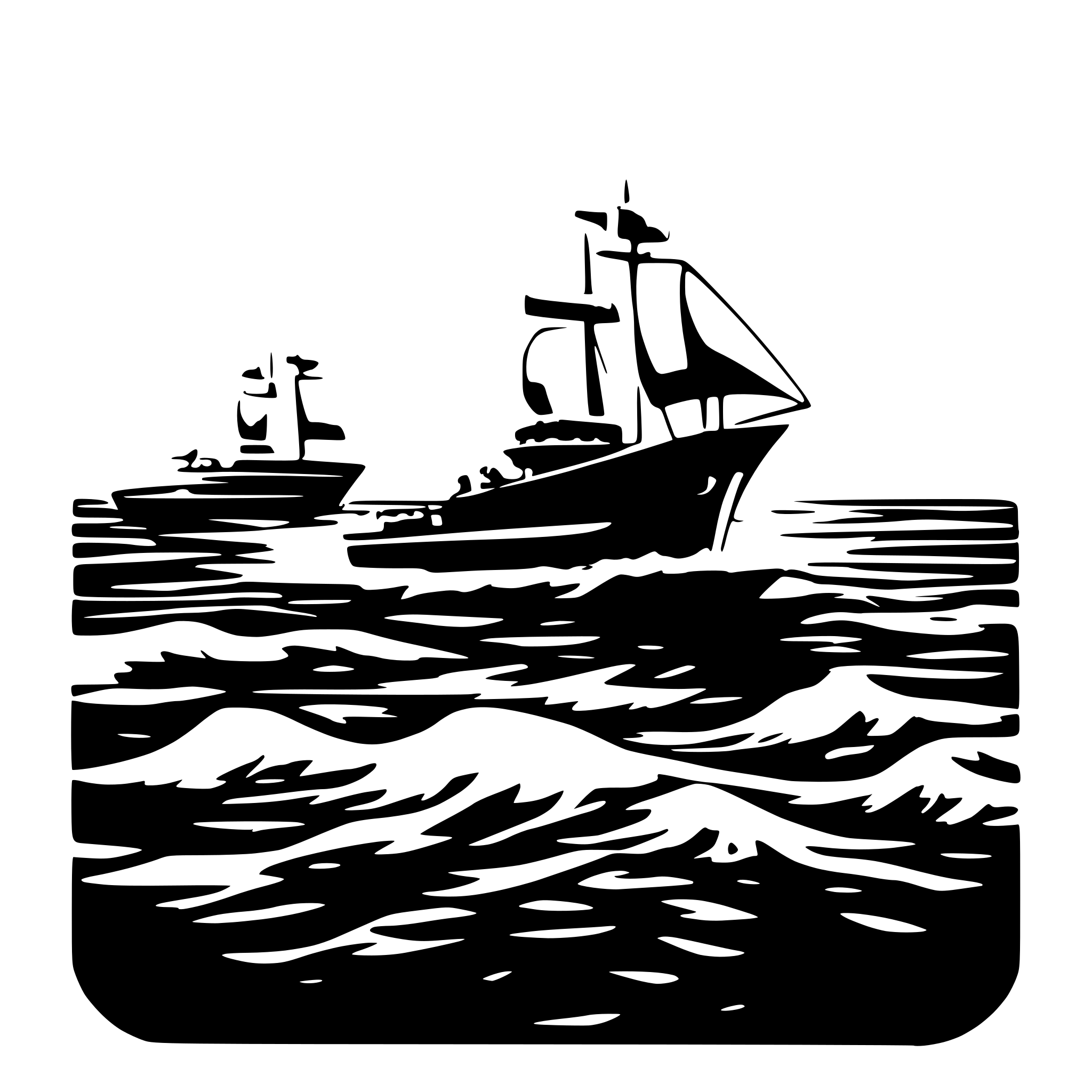 AI-generated SVG of a Gambar kapal layar yang sedang berlayar di tengah laut, awan gelap menggelayuti langit AI-generated SVG of a Gambar kapal layar yang sedang berlayar di tengah laut, awan gelap menggelayuti langit