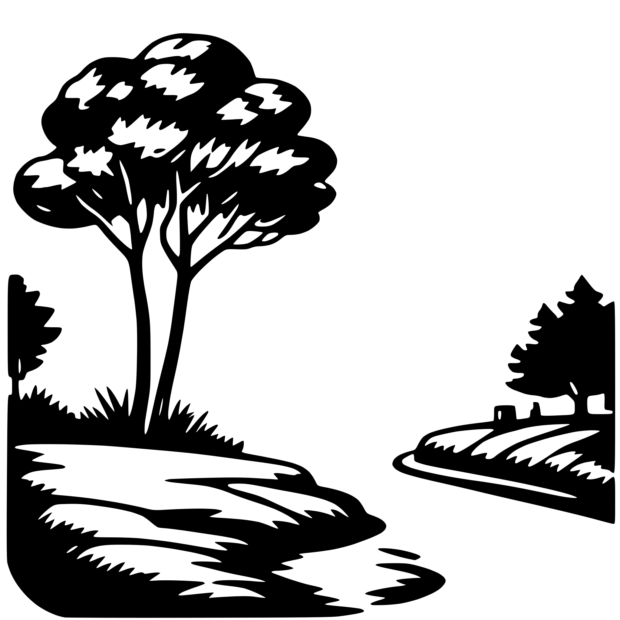 AI-generated SVG of 'nature's tranquility'