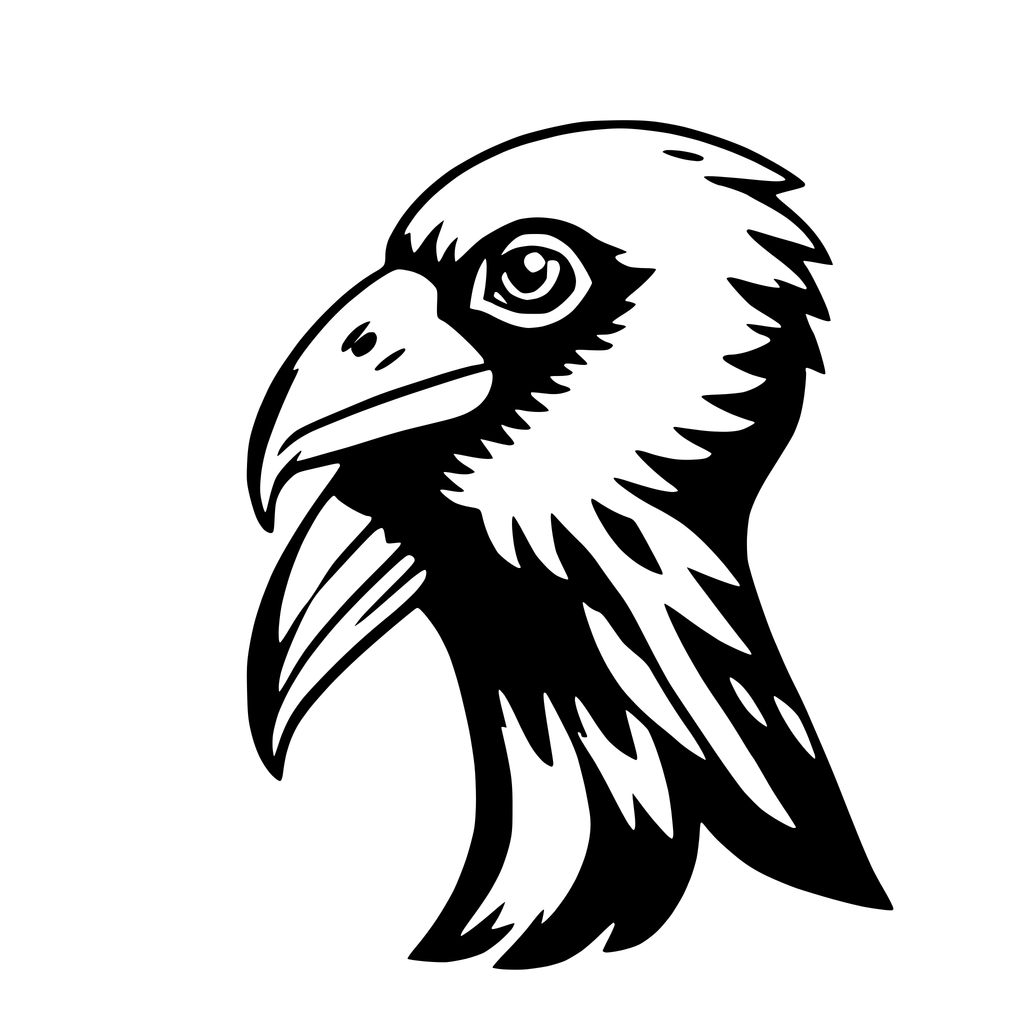 AI-generated SVG of 'condor'