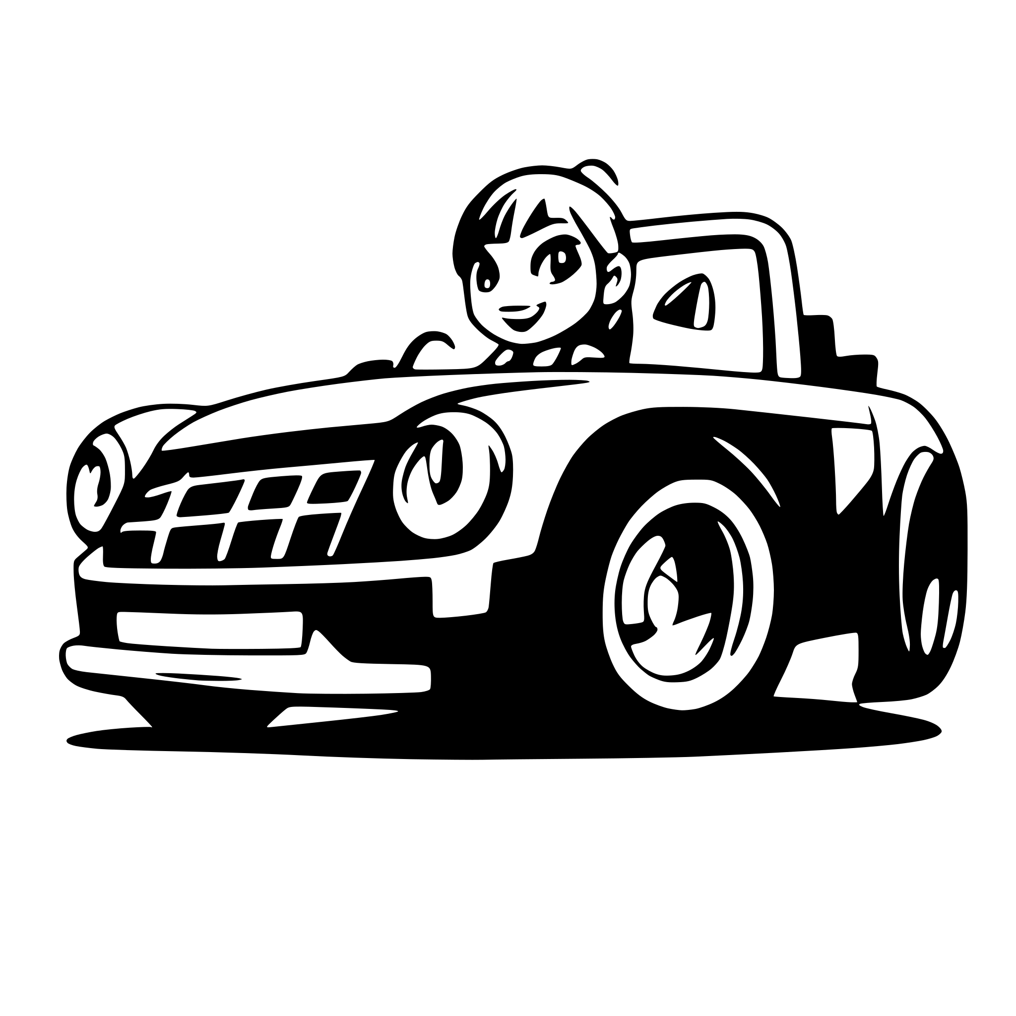 AI-generated SVG of a more cartoon