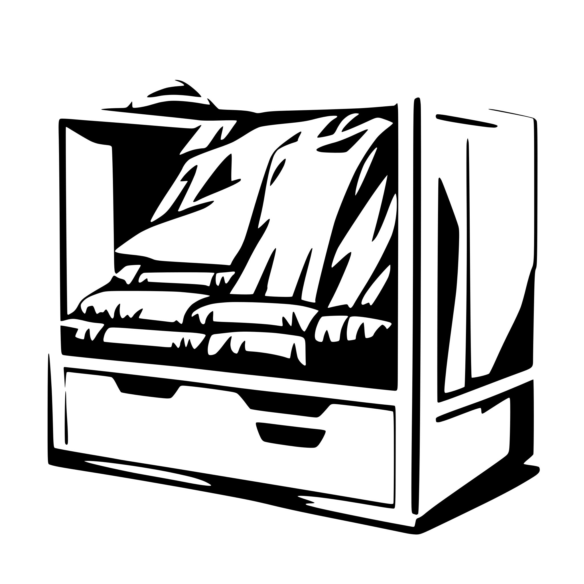 AI-generated SVG of a clothes folded many