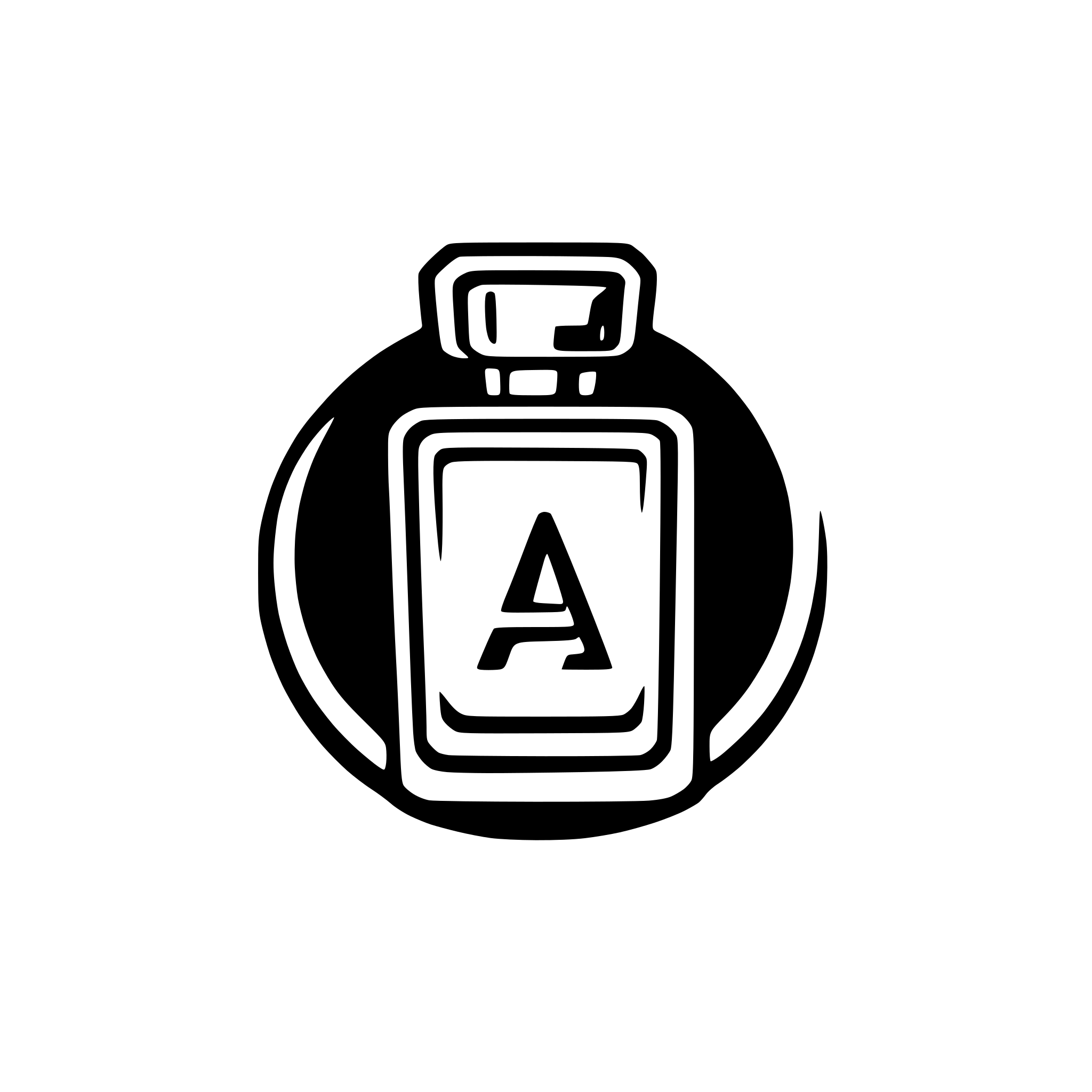 AI-generated SVG of a "Design a unique and trendsetting logo featuring the letter 'A' for a luxury perfume brand. The logo should elegantly symbolize fragrance, evoking a sense of aroma, sophistication, and exclusivity. Incorporate abstract, flowing elements resembling scent waves or floral motifs to subtly represent smell. Use a sleek and modern monogram style with artistic curves or geometric precision, ensuring a timeless yet innovative appeal. The color scheme should reflect luxury, such as black and gold, deep b