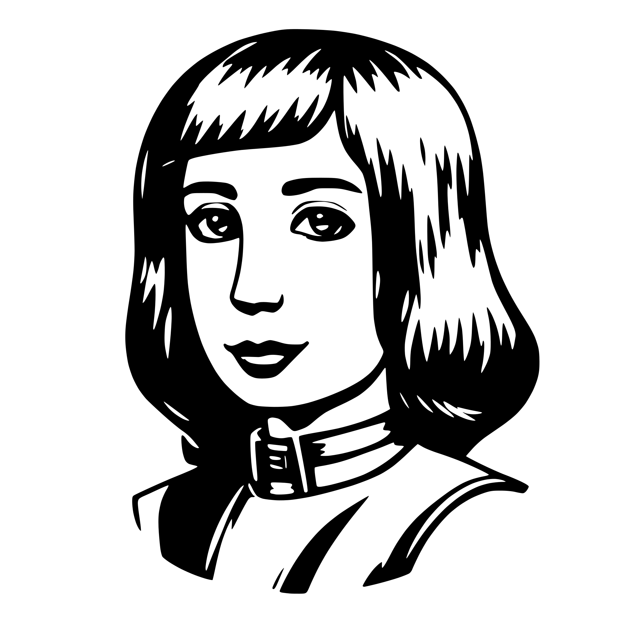 AI-generated SVG of '虾 AI'