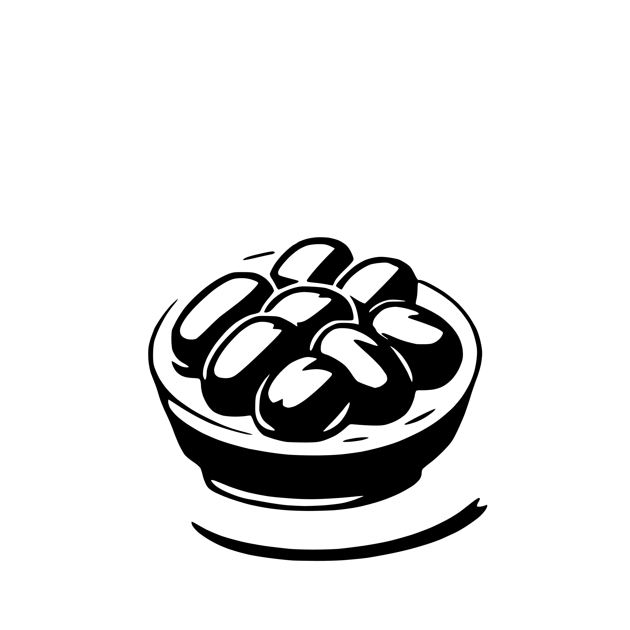 AI-generated SVG of 'jelly bean'