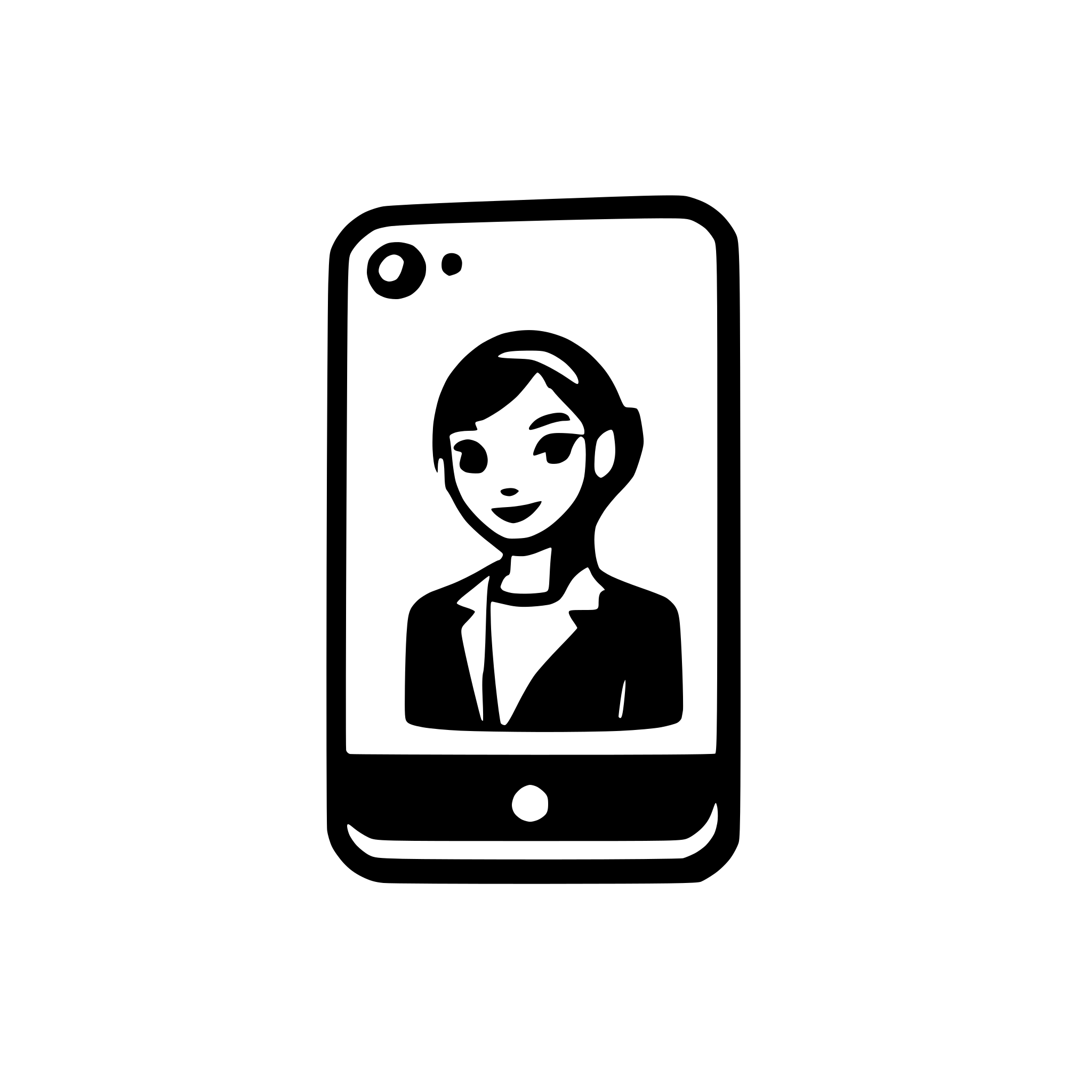 AI-generated SVG of 'phone'