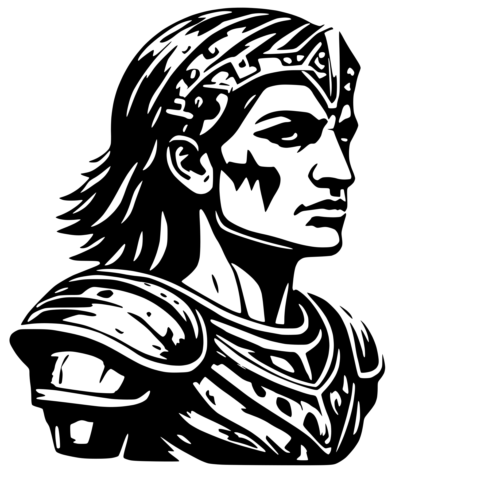 AI-generated SVG of 'Gladiator'