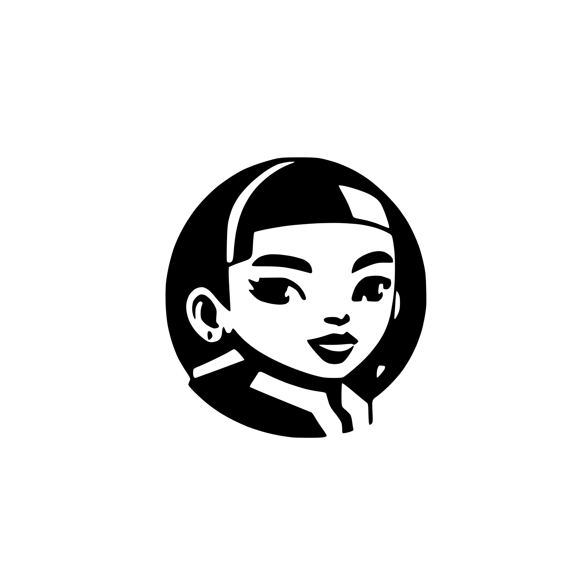 AI-generated SVG of a lettering hip hop