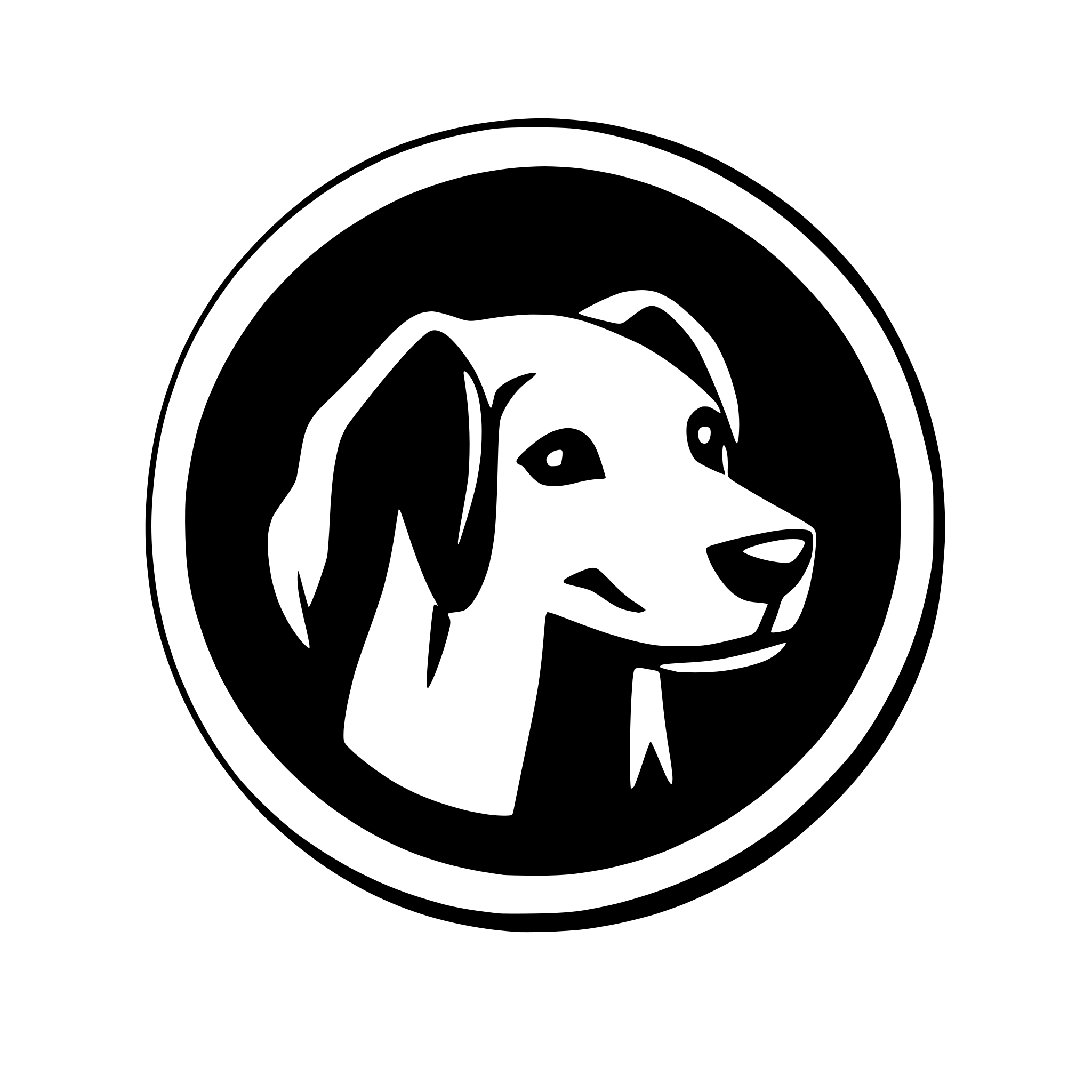 AI-generated SVG of 'dog shelter logo'