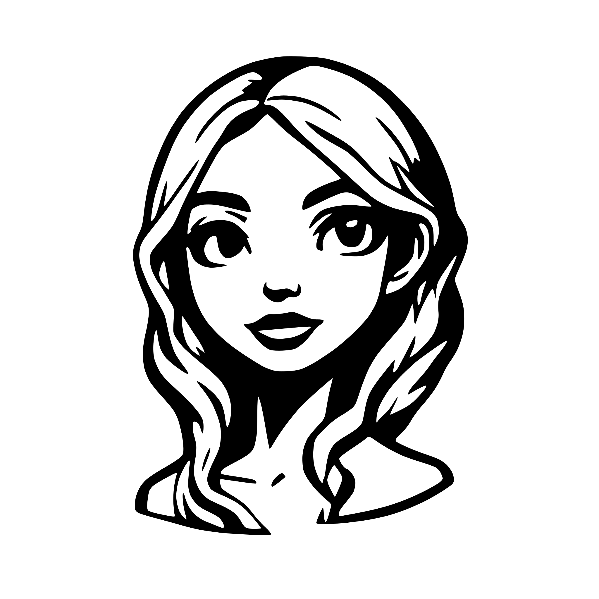 AI-generated SVG of 'anime'