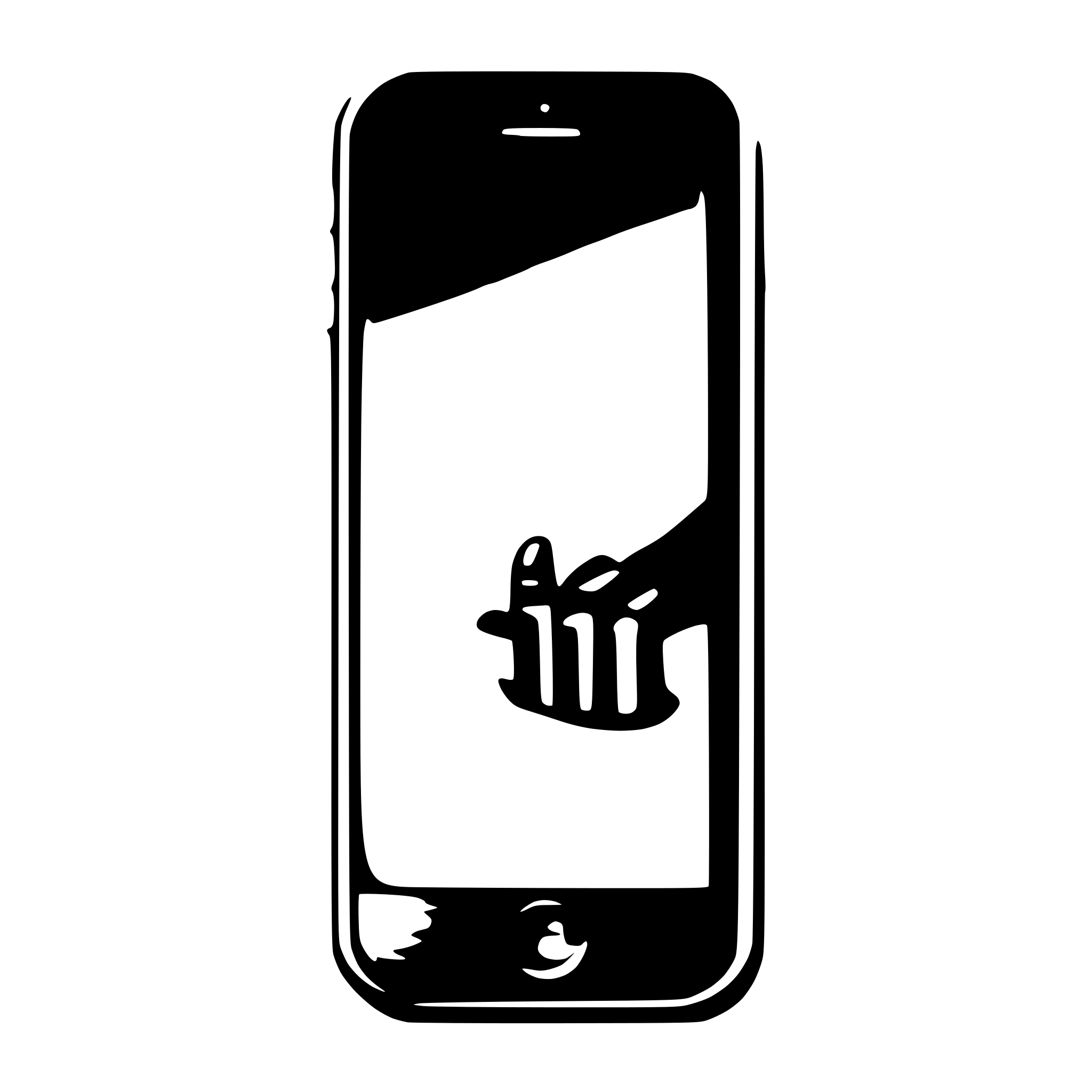 AI-generated SVG of a iphone  16