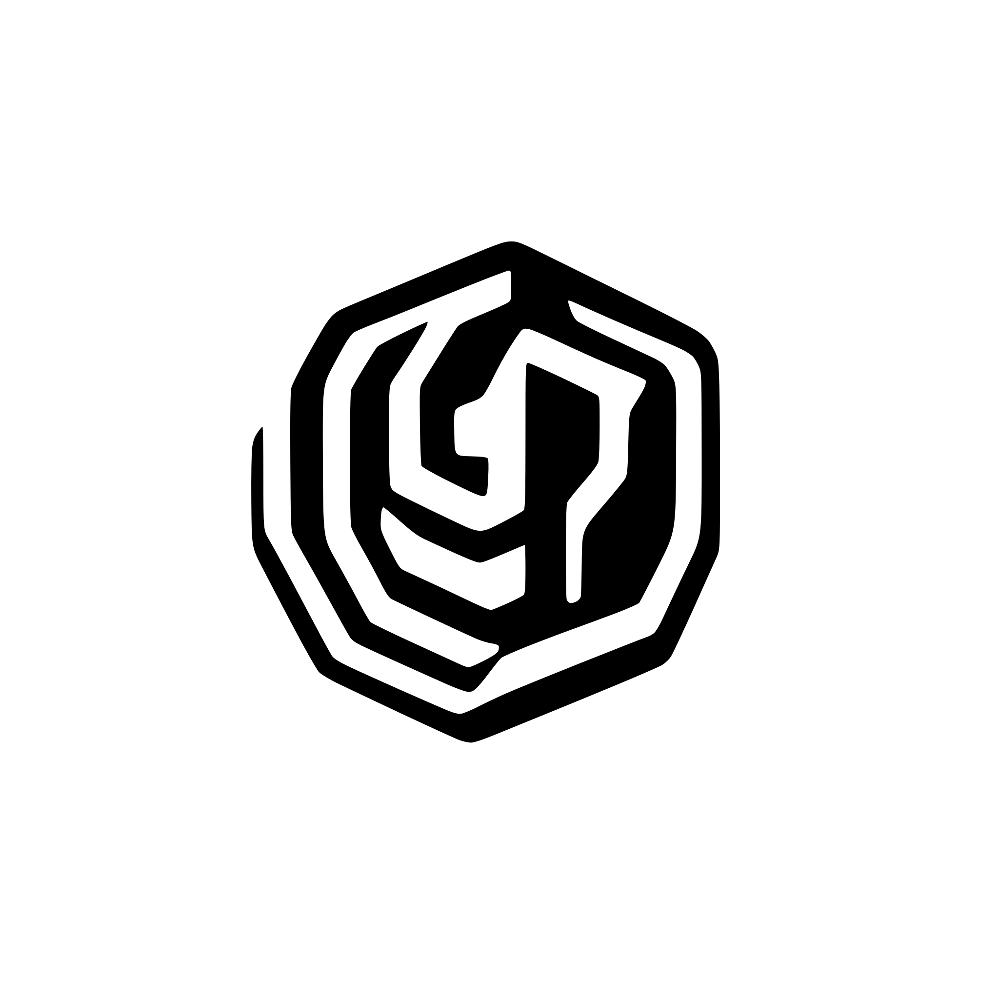 AI-generated SVG of a air flow in a hexagon