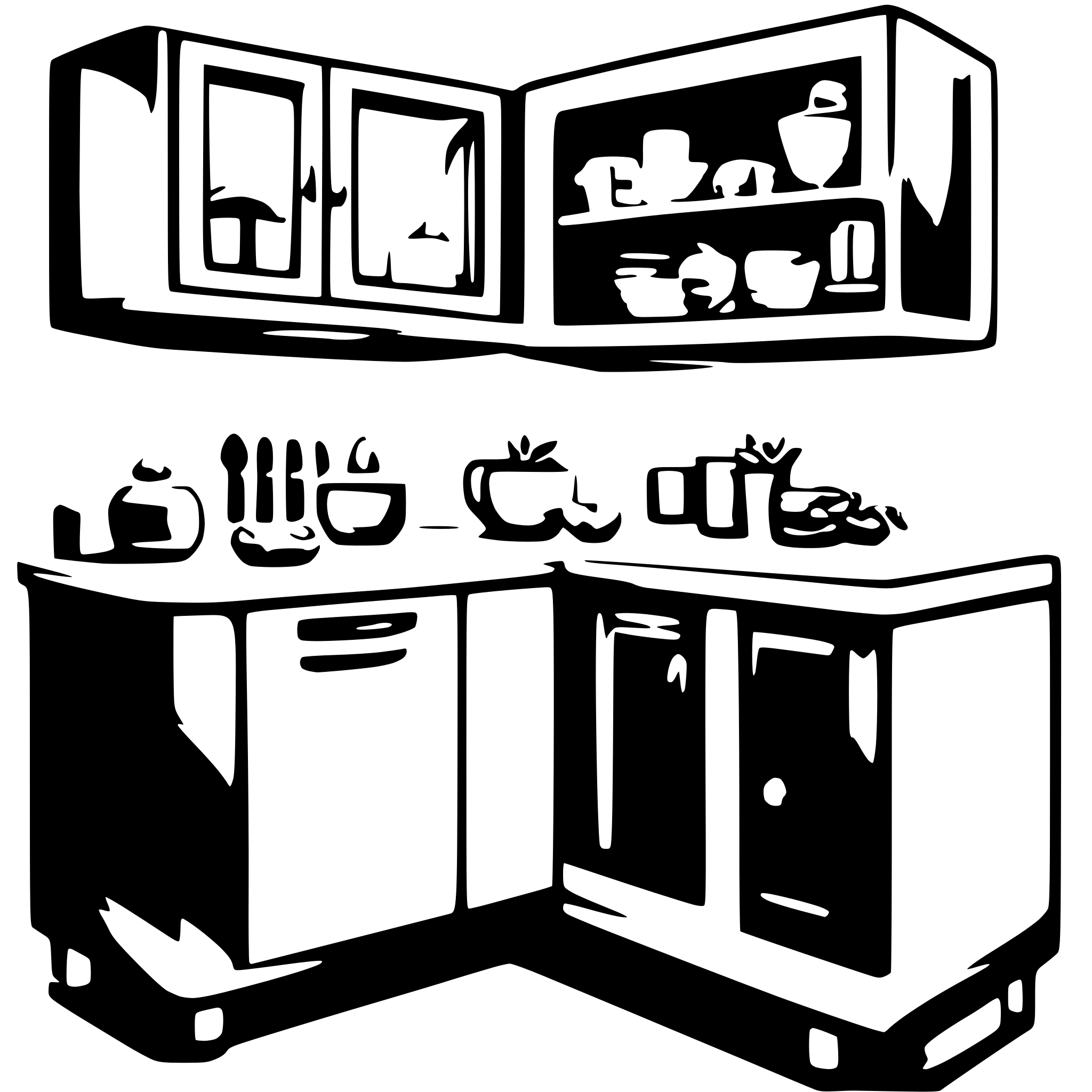AI-generated SVG of 'standalone kitchen cabinet'