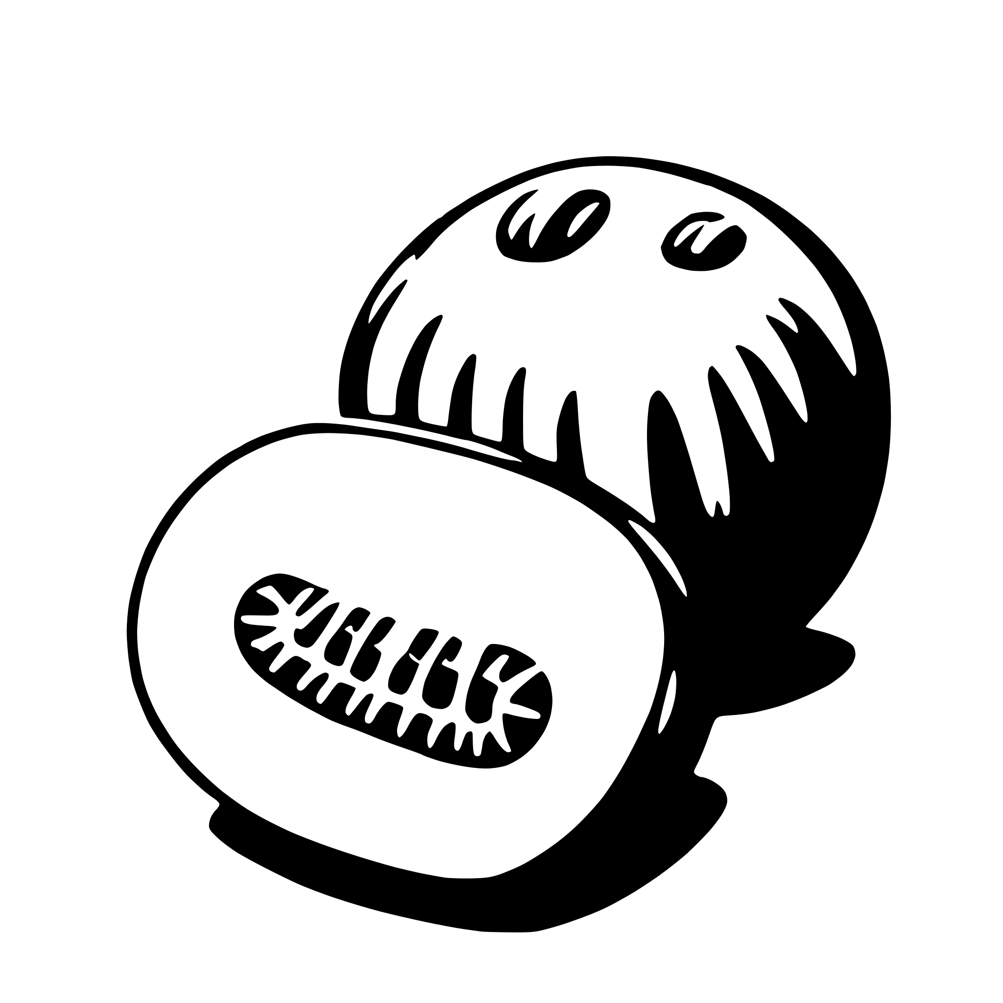 AI-generated SVG of 'kiwi'
