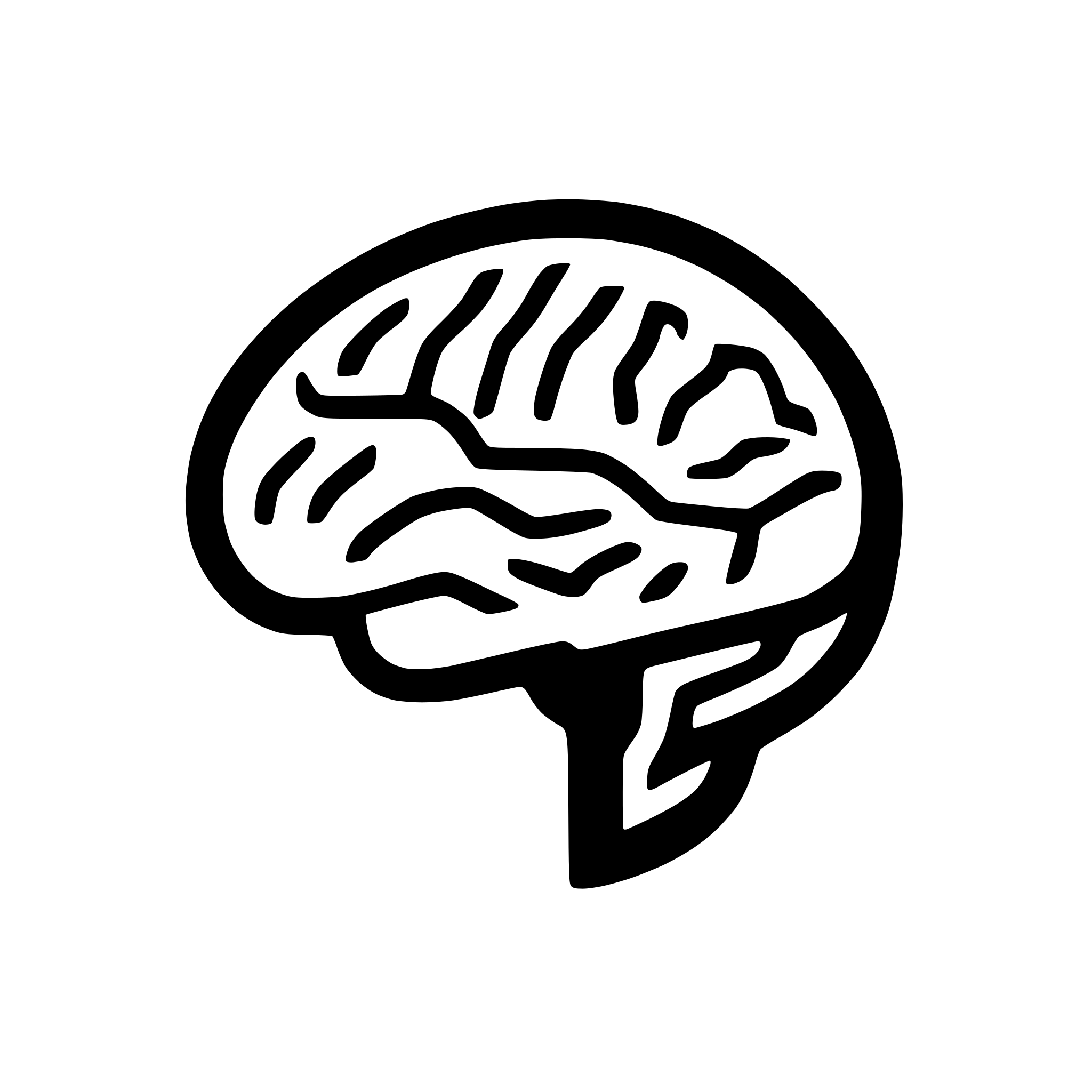 AI-generated SVG of 'brain icon'