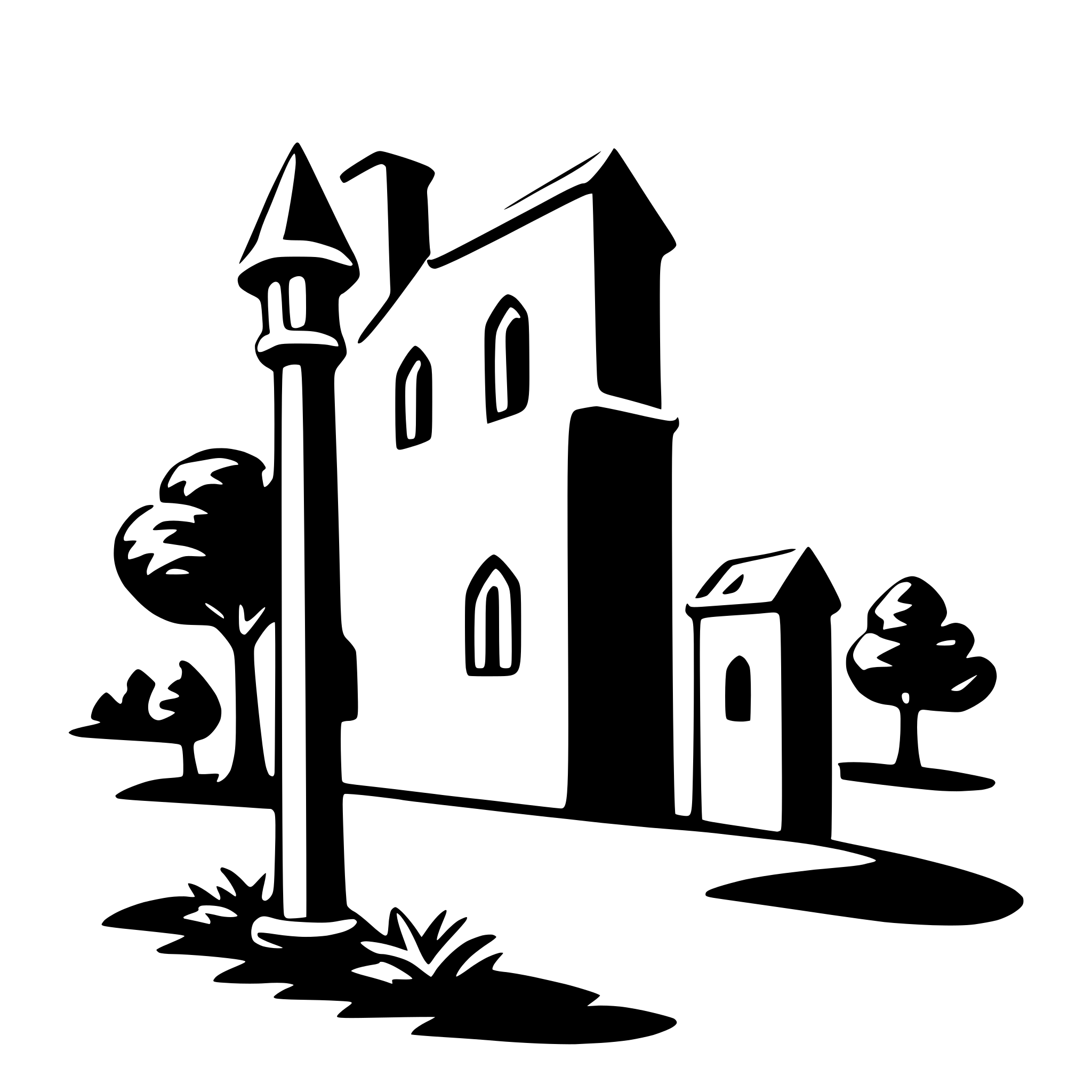 AI-generated SVG of a anu